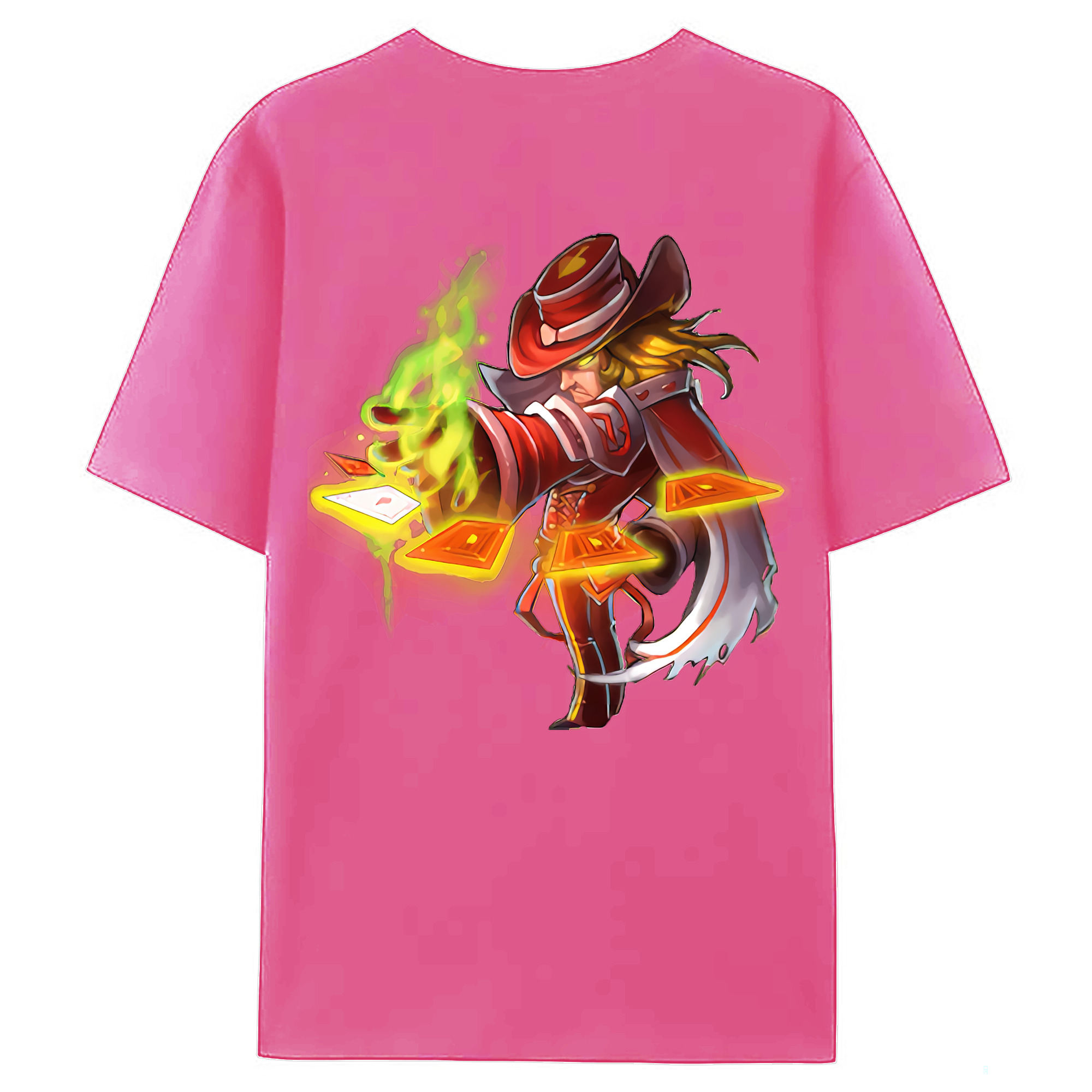 （画像用） リーグ・オブ・レジェンド League of Legends LOL レディース半袖Tシャツ(バックプリント)