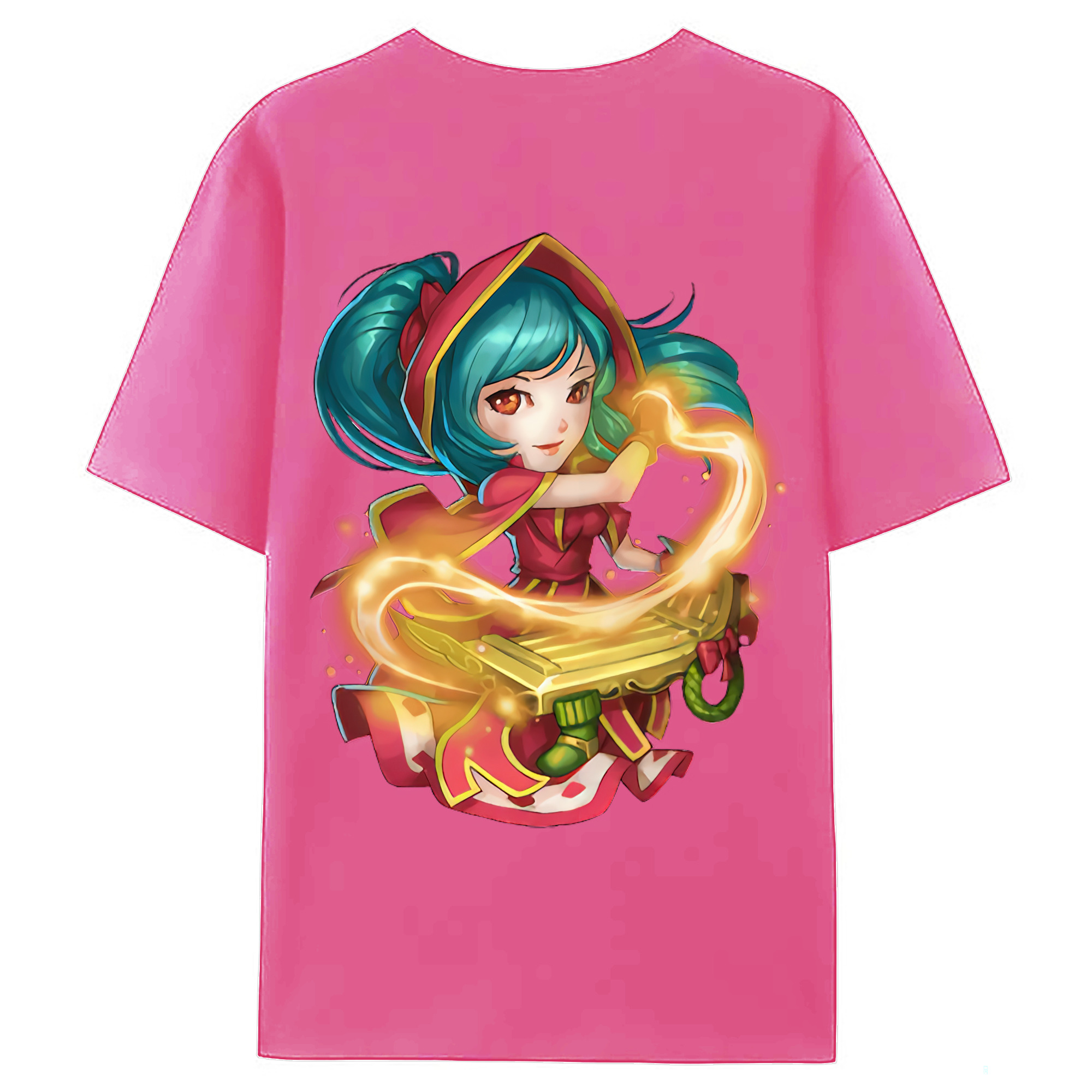 （画像用） リーグ・オブ・レジェンド League of Legends LOL レディース半袖Tシャツ(バックプリント)