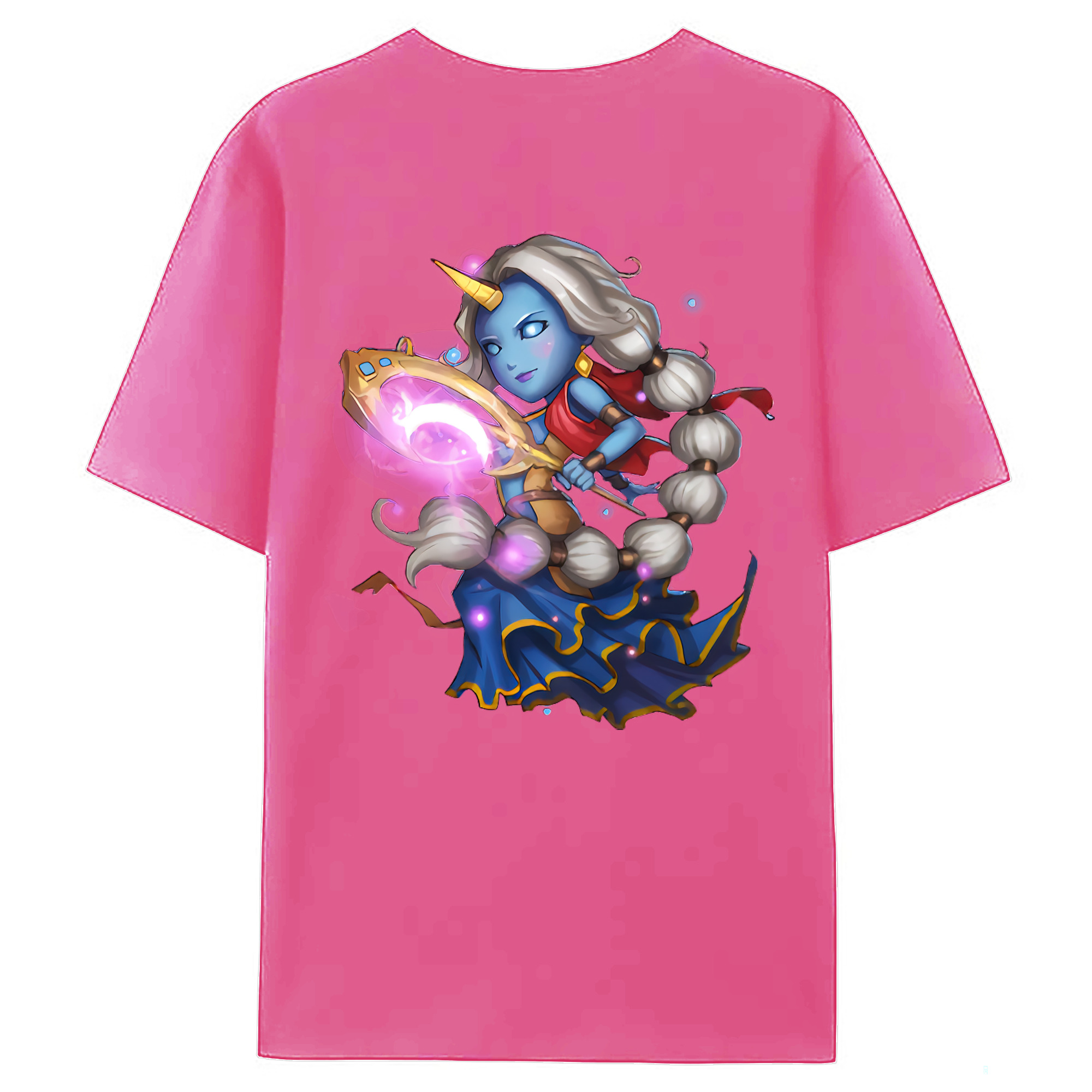 （画像用） リーグ・オブ・レジェンド League of Legends LOL レディース半袖Tシャツ(バックプリント)