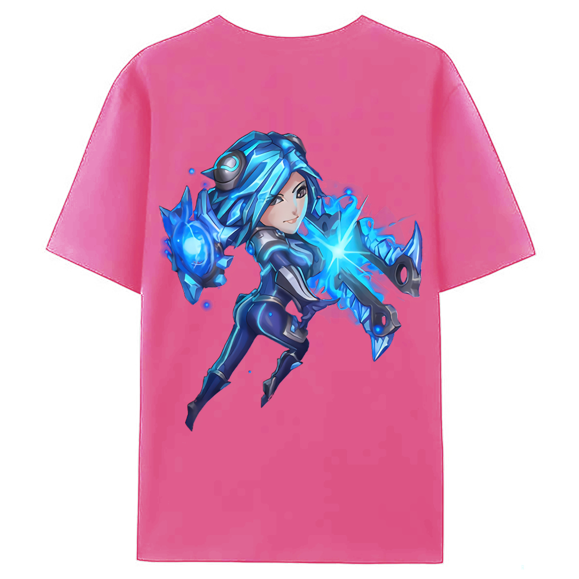（画像用） リーグ・オブ・レジェンド League of Legends LOL レディース半袖Tシャツ(バックプリント)
