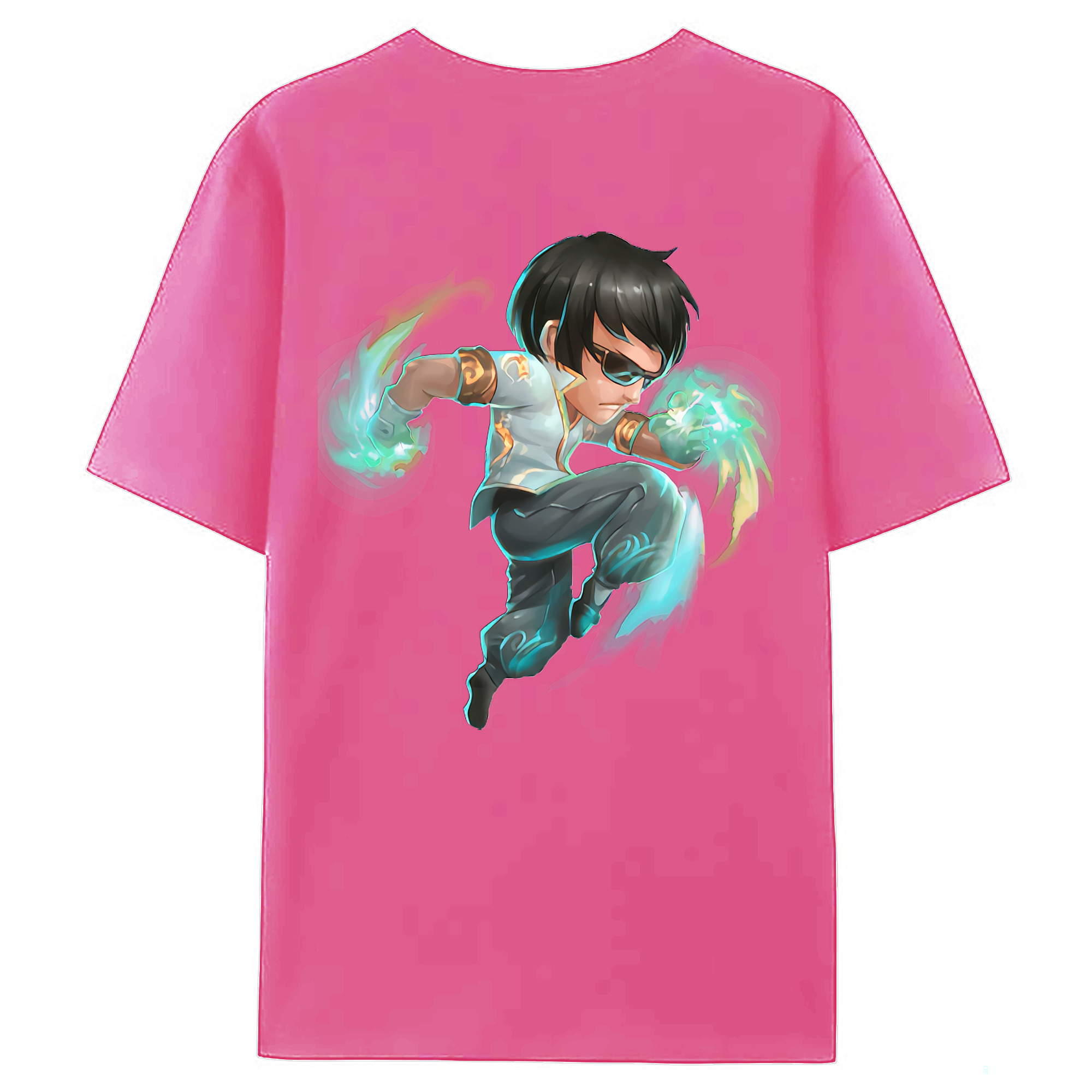 （画像用） リーグ・オブ・レジェンド League of Legends LOL レディース半袖Tシャツ(バックプリント)