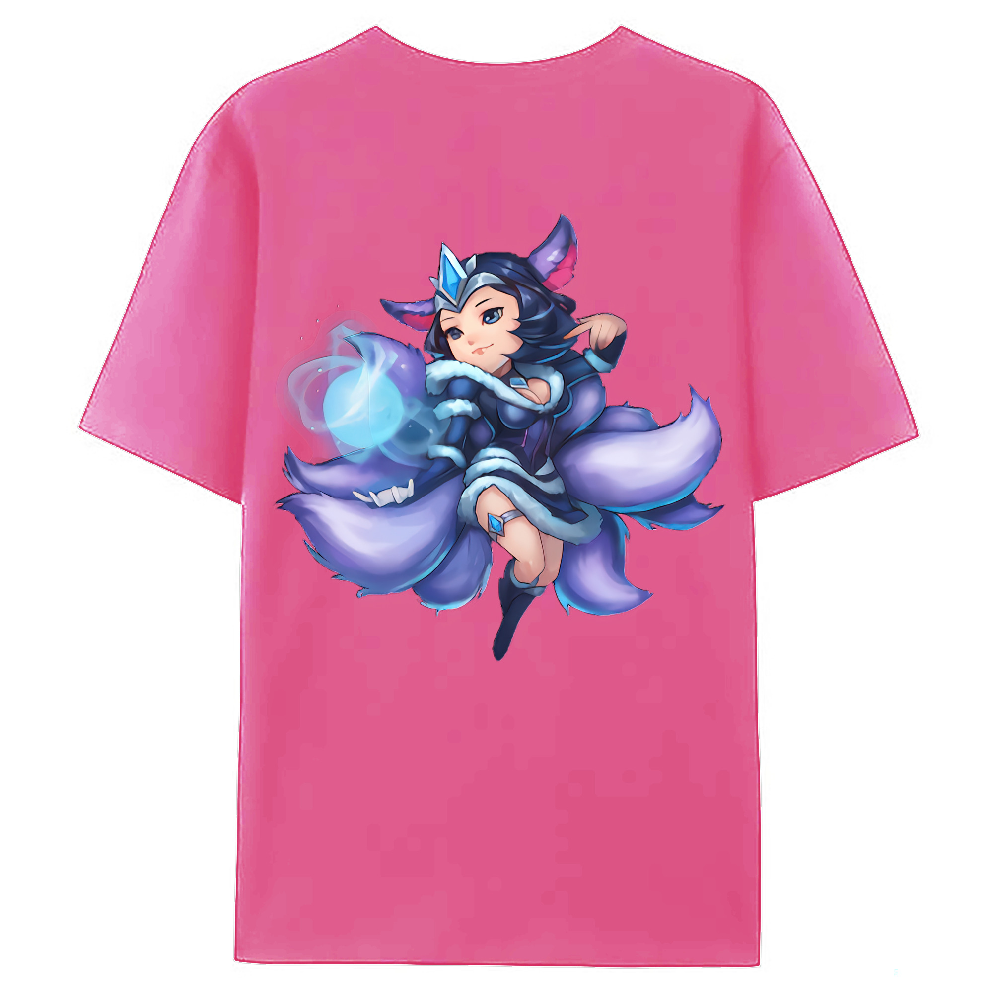 （画像用） リーグ・オブ・レジェンド League of Legends LOL レディース半袖Tシャツ(バックプリント)