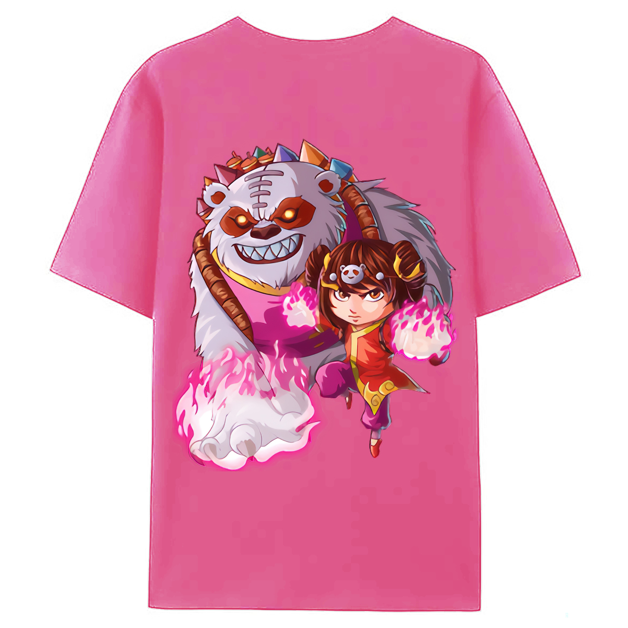 （画像用） リーグ・オブ・レジェンド League of Legends LOL レディース半袖Tシャツ(バックプリント)