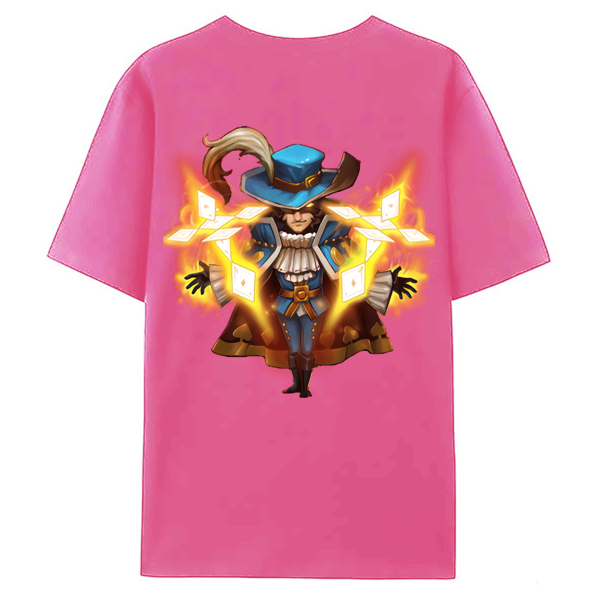 （画像用） リーグ・オブ・レジェンド League of Legends LOL レディース半袖Tシャツ(バックプリント)