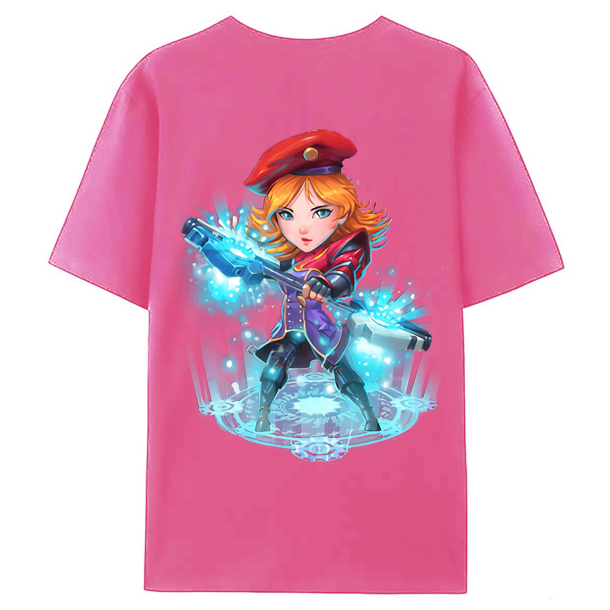 （画像用） リーグ・オブ・レジェンド League of Legends LOL レディース半袖Tシャツ(バックプリント)