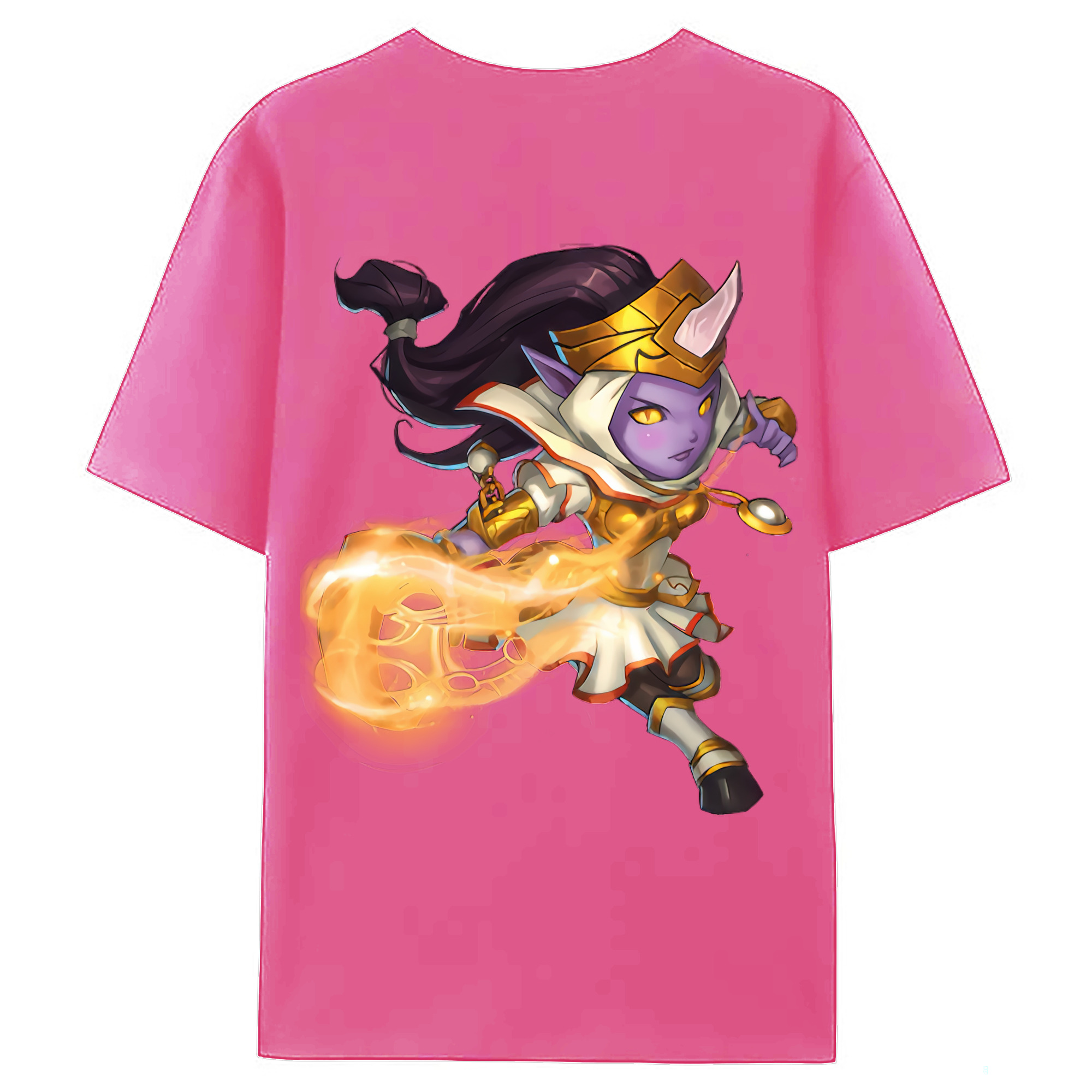 （画像用） リーグ・オブ・レジェンド League of Legends LOL レディース半袖Tシャツ(バックプリント)