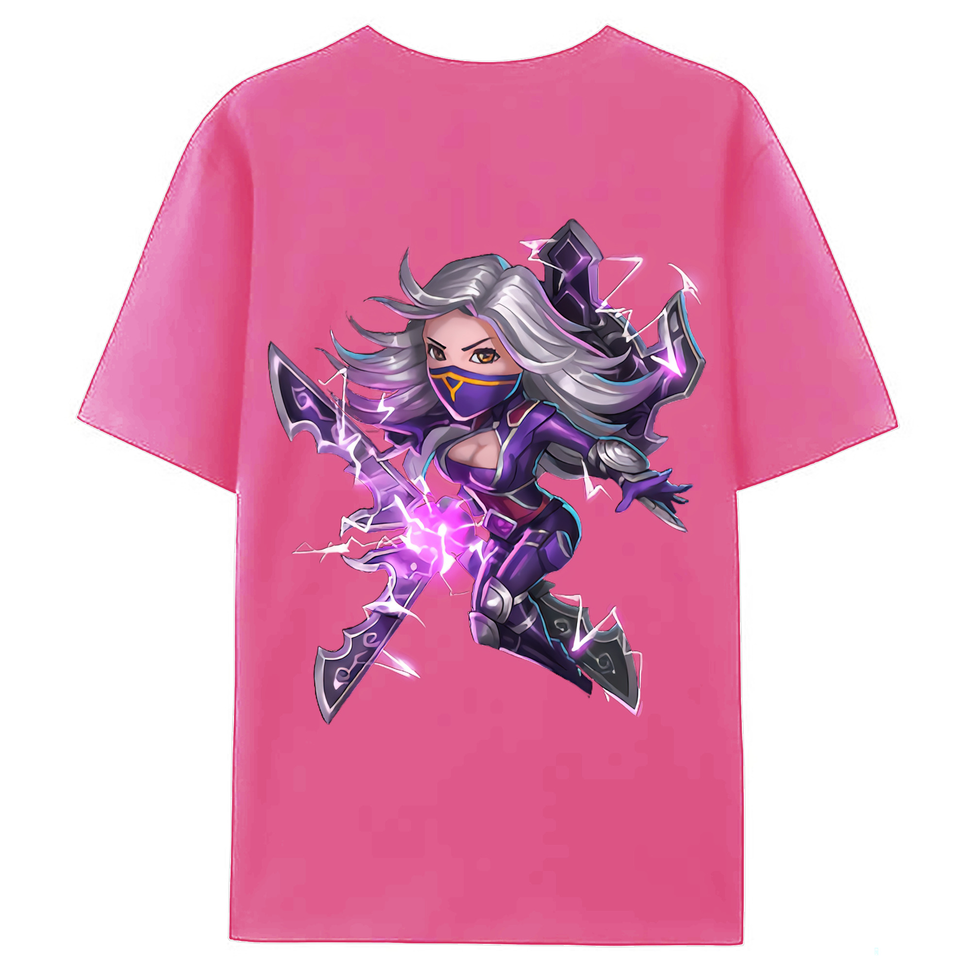 （画像用） リーグ・オブ・レジェンド League of Legends LOL レディース半袖Tシャツ(バックプリント)