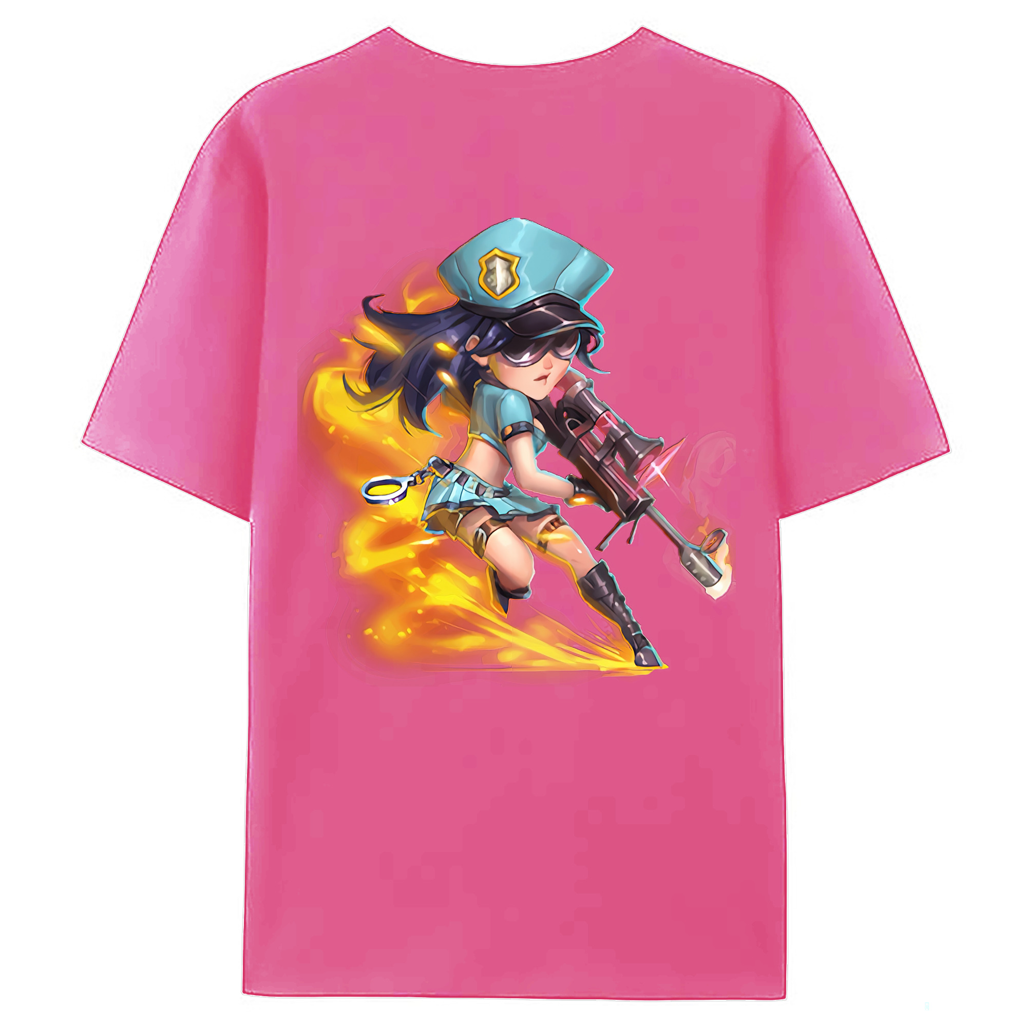 （画像用） リーグ・オブ・レジェンド League of Legends LOL レディース半袖Tシャツ(バックプリント)
