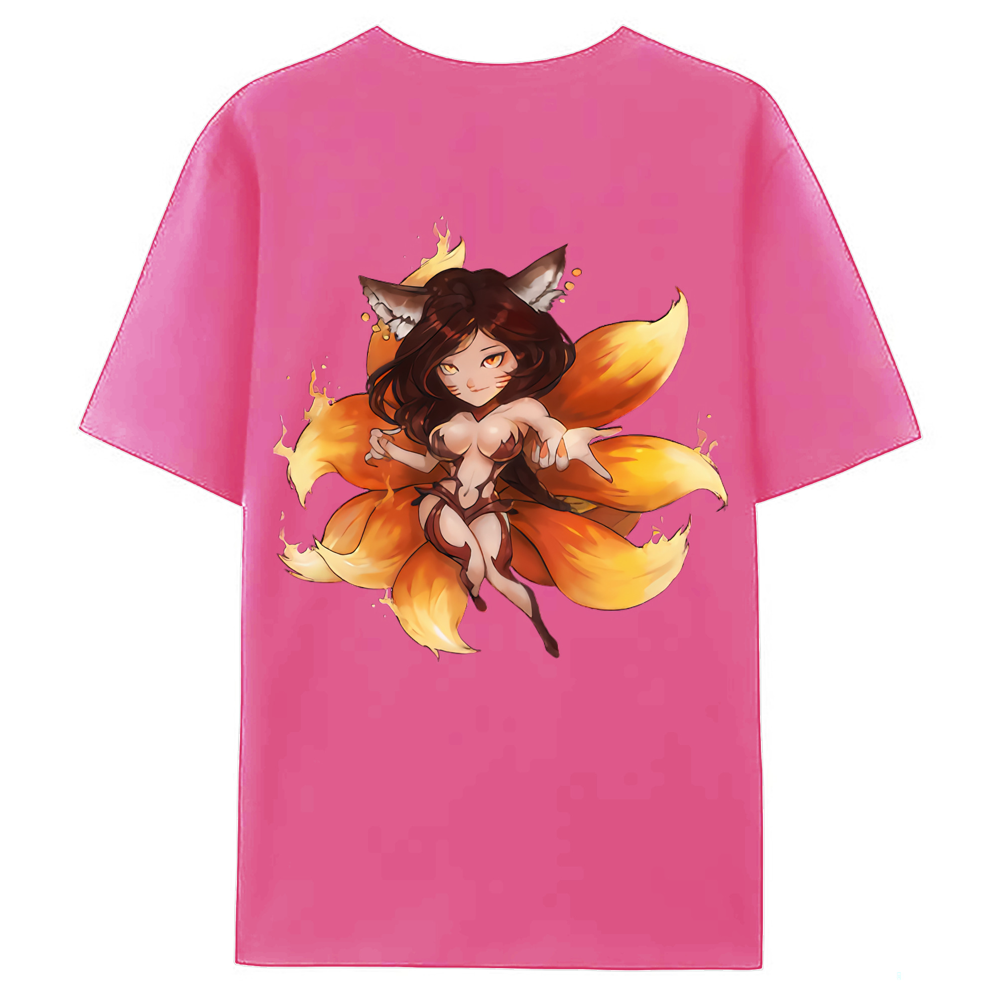 （画像用） リーグ・オブ・レジェンド League of Legends LOL レディース半袖Tシャツ(バックプリント)