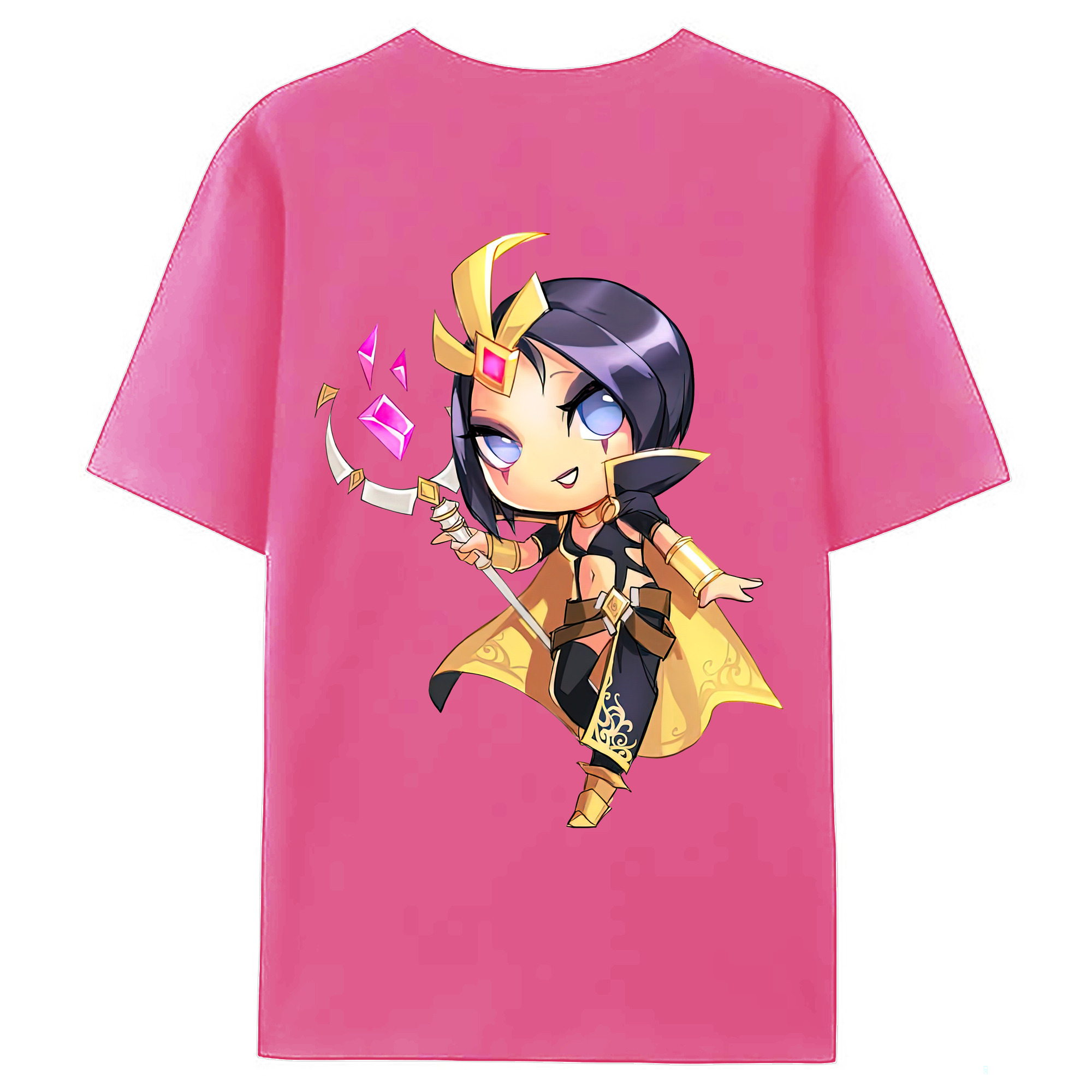 （画像用） リーグ・オブ・レジェンド League of Legends LOL レディース半袖Tシャツ(バックプリント)