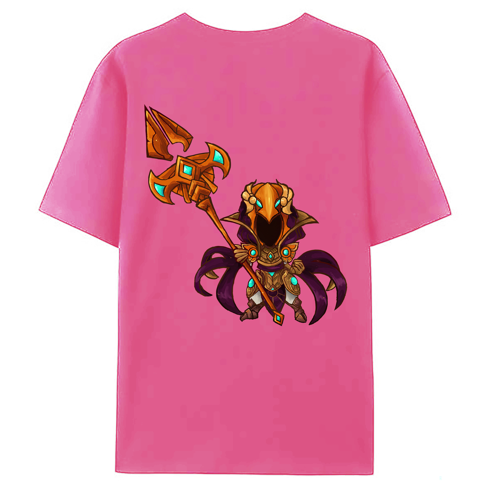 （画像用） リーグ・オブ・レジェンド League of Legends LOL レディース半袖Tシャツ(バックプリント)
