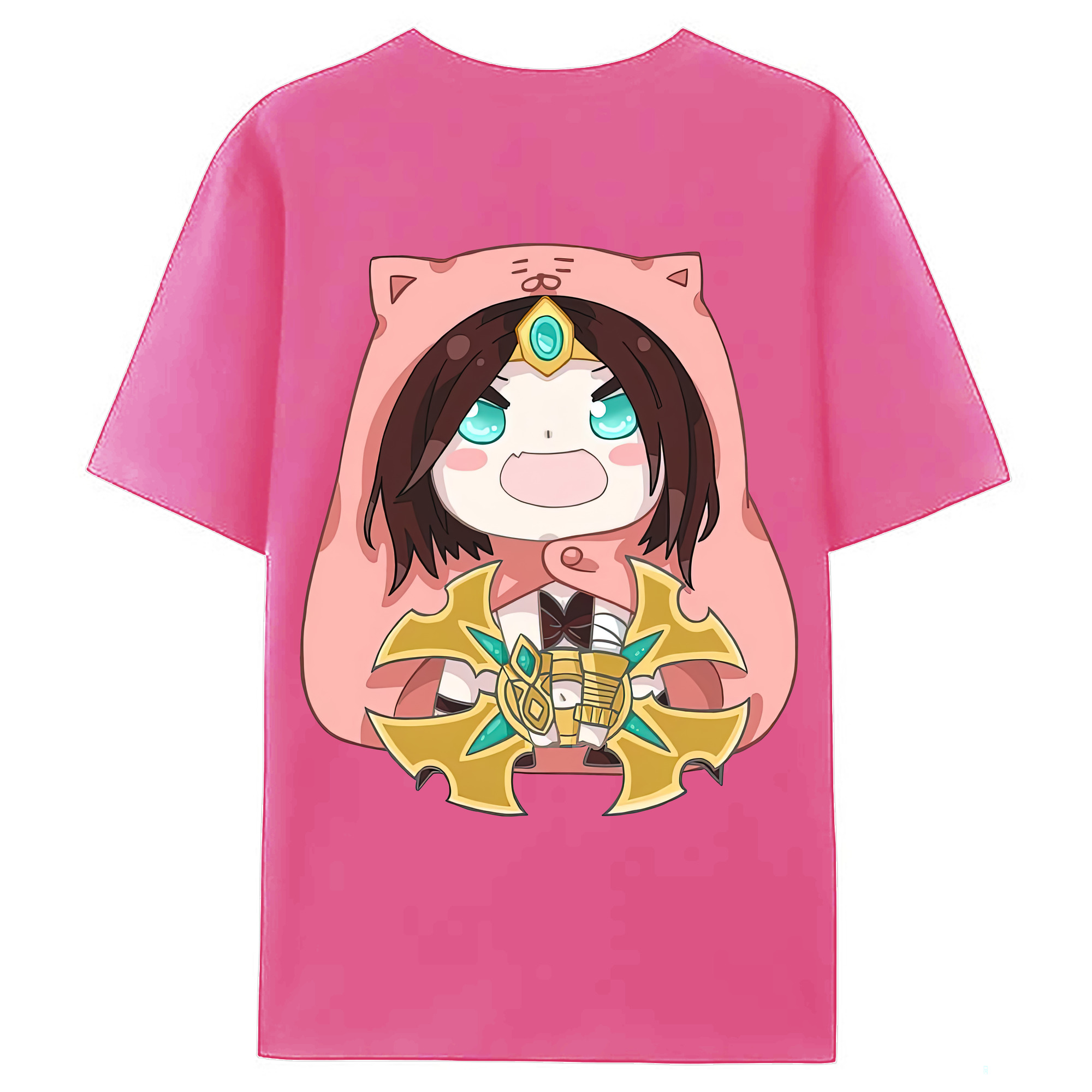 （画像用） リーグ・オブ・レジェンド League of Legends LOL レディース半袖Tシャツ(バックプリント)