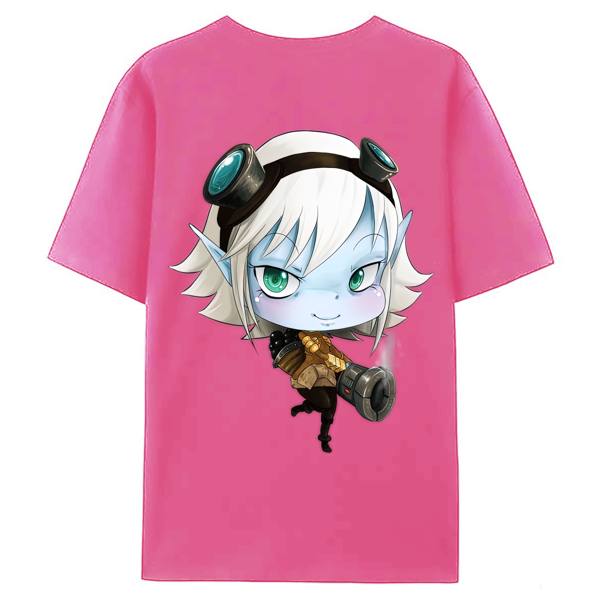 （画像用） リーグ・オブ・レジェンド League of Legends LOL レディース半袖Tシャツ(バックプリント)