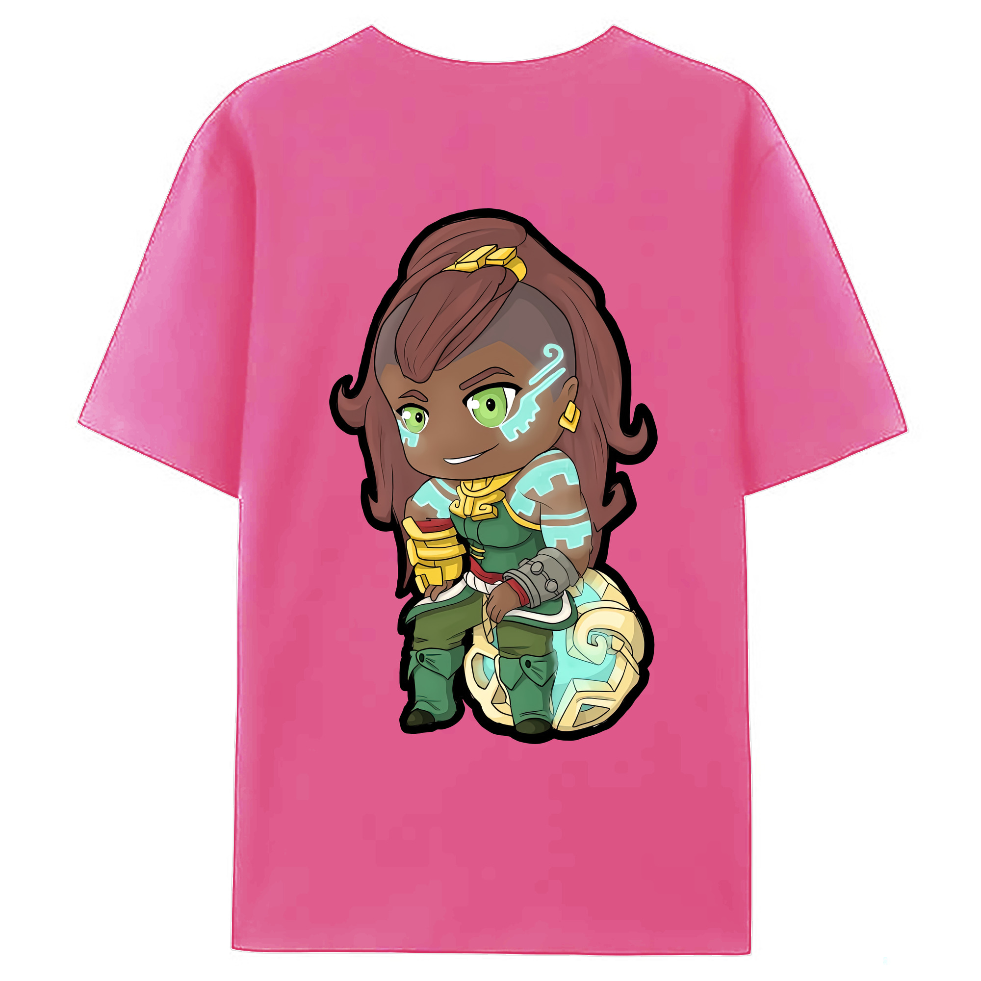（画像用） リーグ・オブ・レジェンド League of Legends LOL レディース半袖Tシャツ(バックプリント)