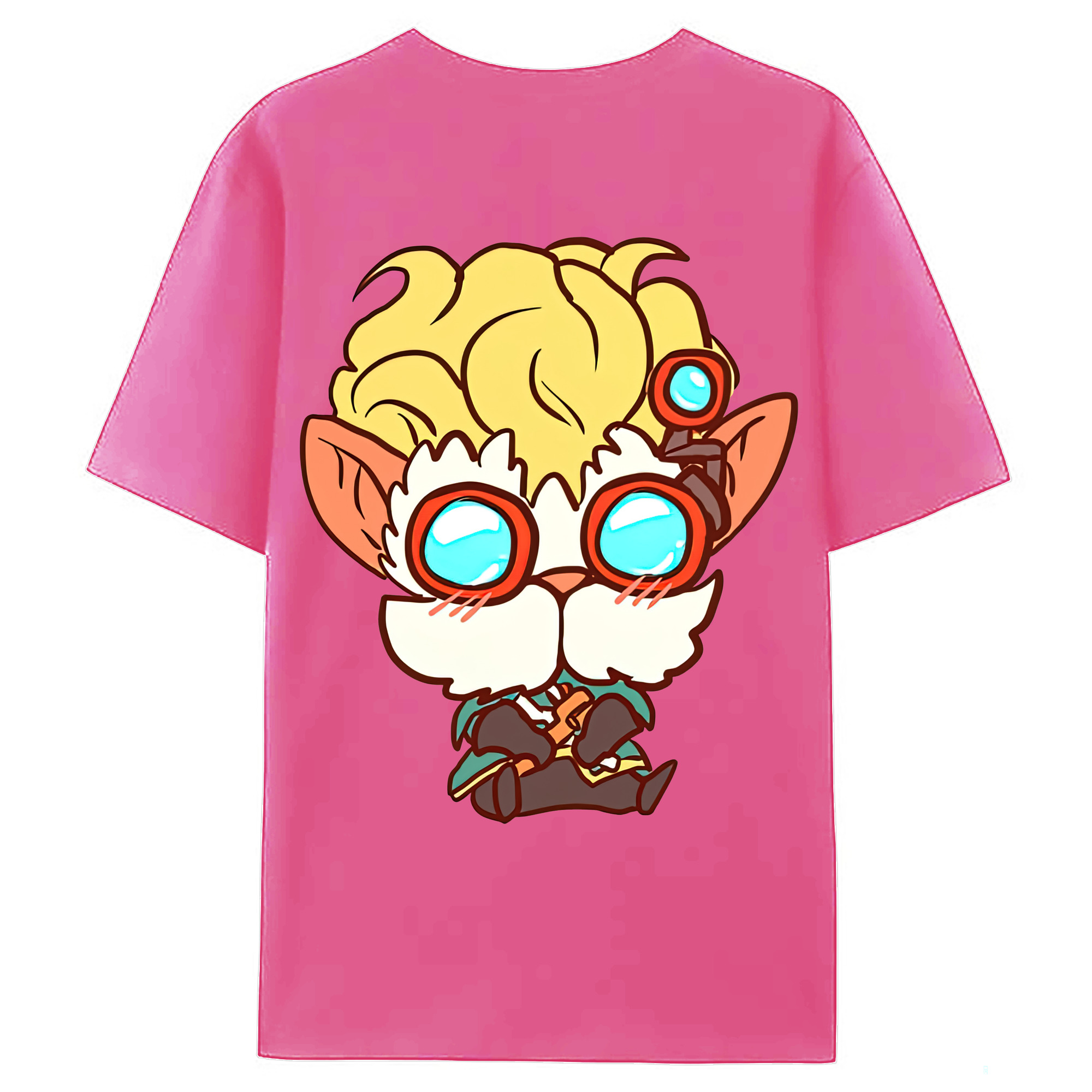 （画像用） リーグ・オブ・レジェンド League of Legends LOL レディース半袖Tシャツ(バックプリント)