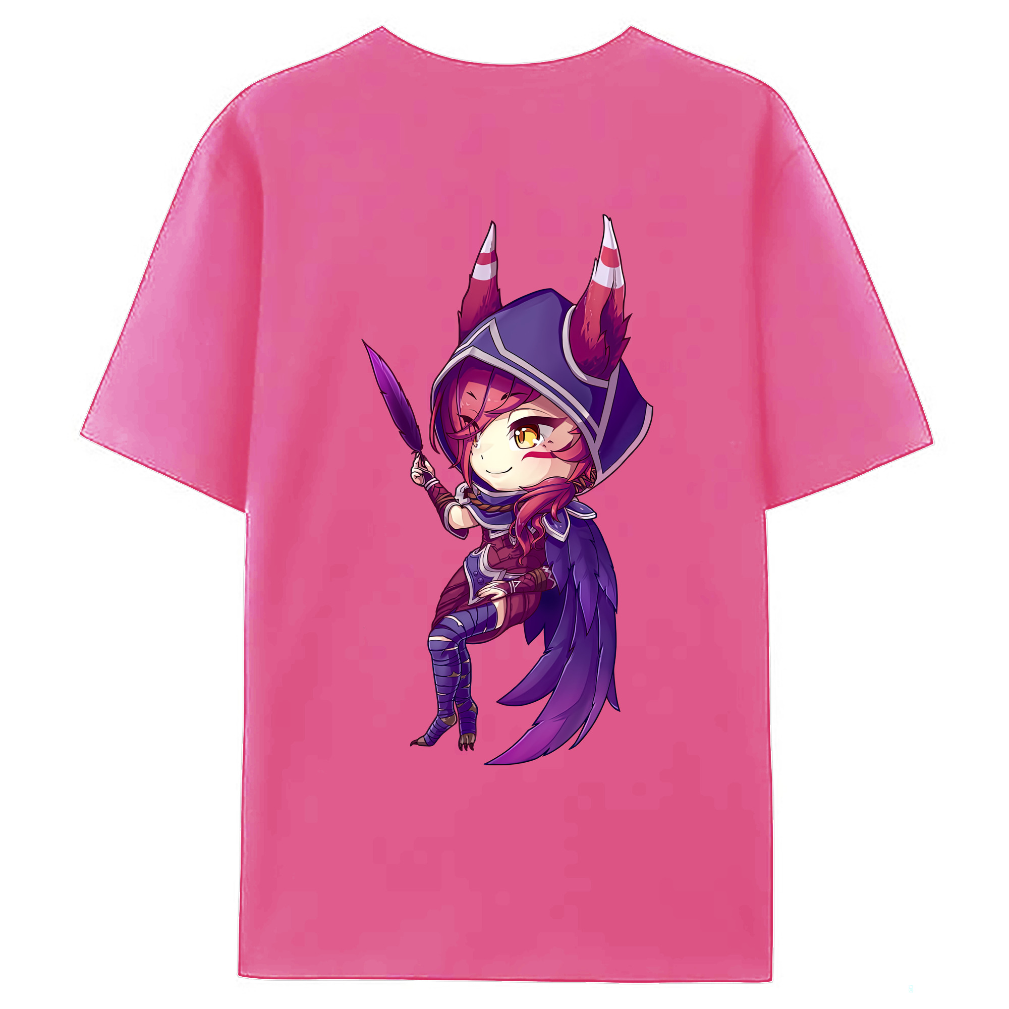 （画像用） リーグ・オブ・レジェンド League of Legends LOL レディース半袖Tシャツ(バックプリント)