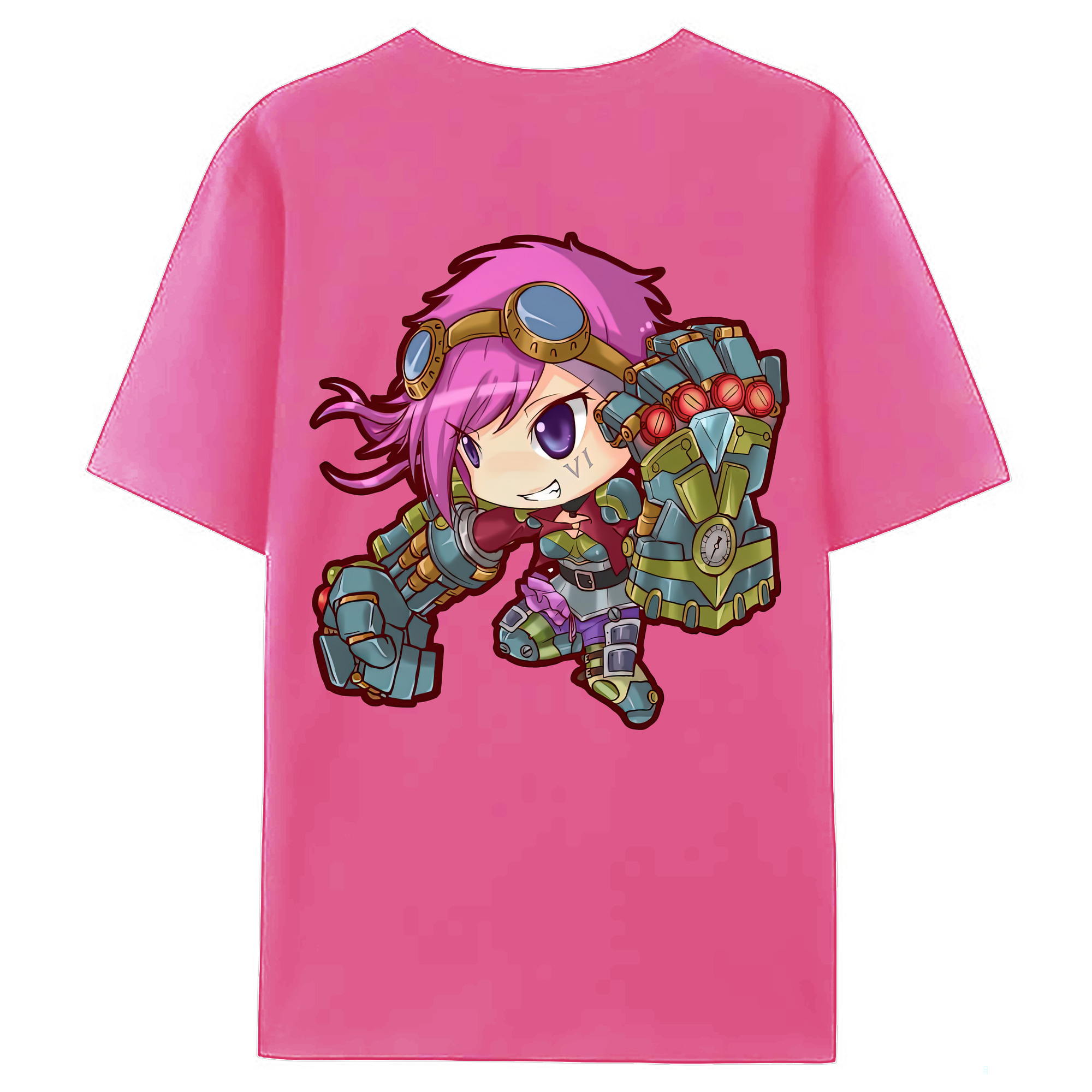 （画像用） リーグ・オブ・レジェンド League of Legends LOL レディース半袖Tシャツ(バックプリント)