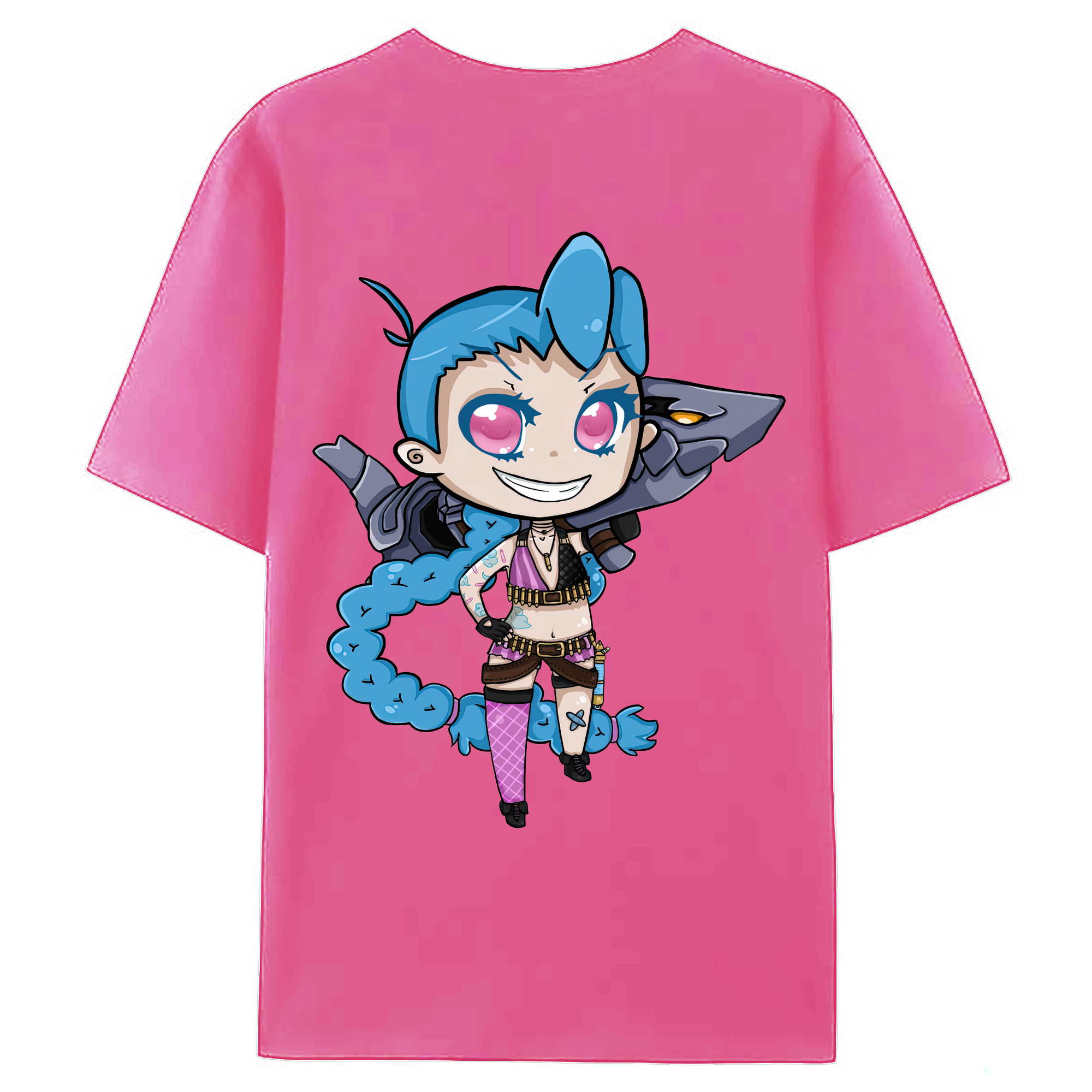 （画像用） リーグ・オブ・レジェンド League of Legends LOL レディース半袖Tシャツ(バックプリント)