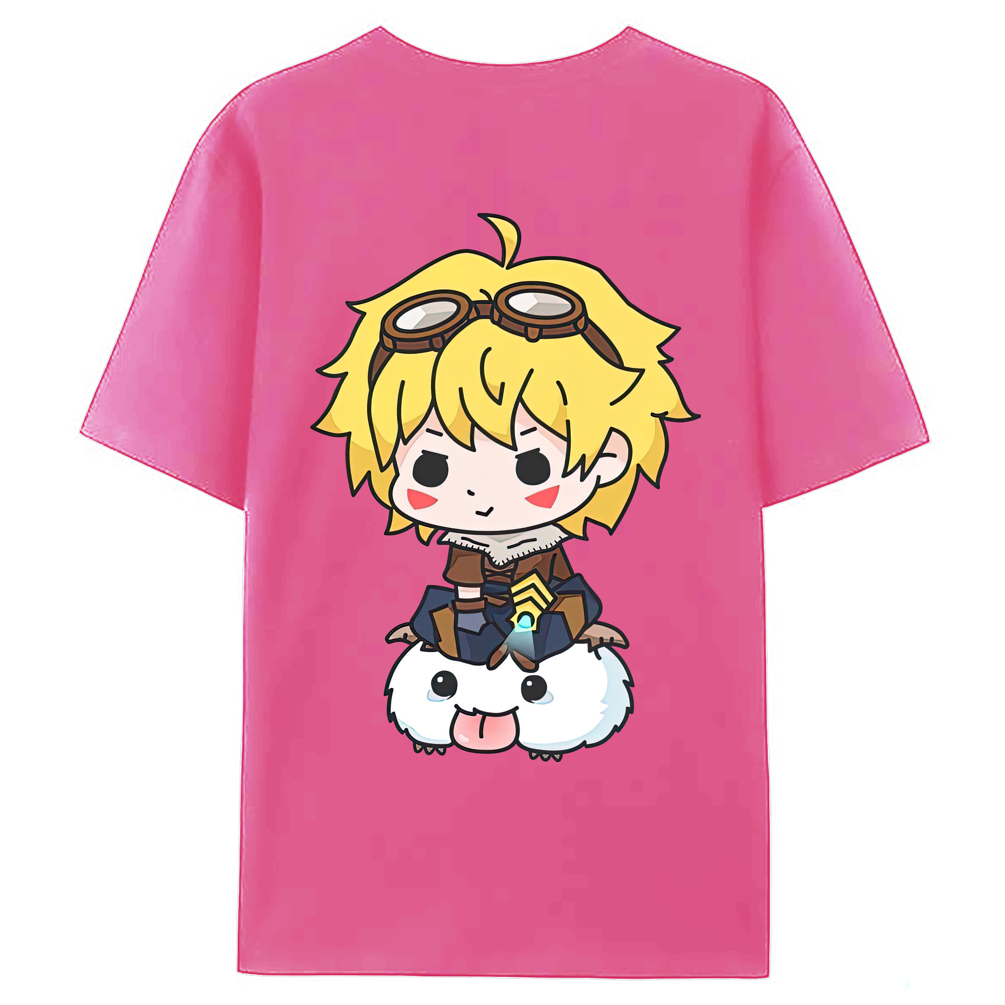 （画像用） リーグ・オブ・レジェンド League of Legends LOL レディース半袖Tシャツ(バックプリント)