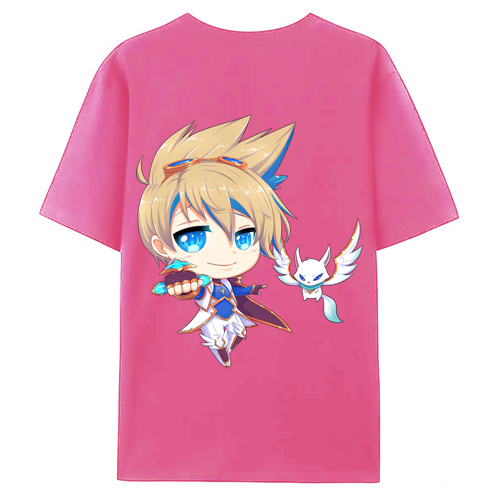 （画像用） リーグ・オブ・レジェンド League of Legends LOL レディース半袖Tシャツ(バックプリント)