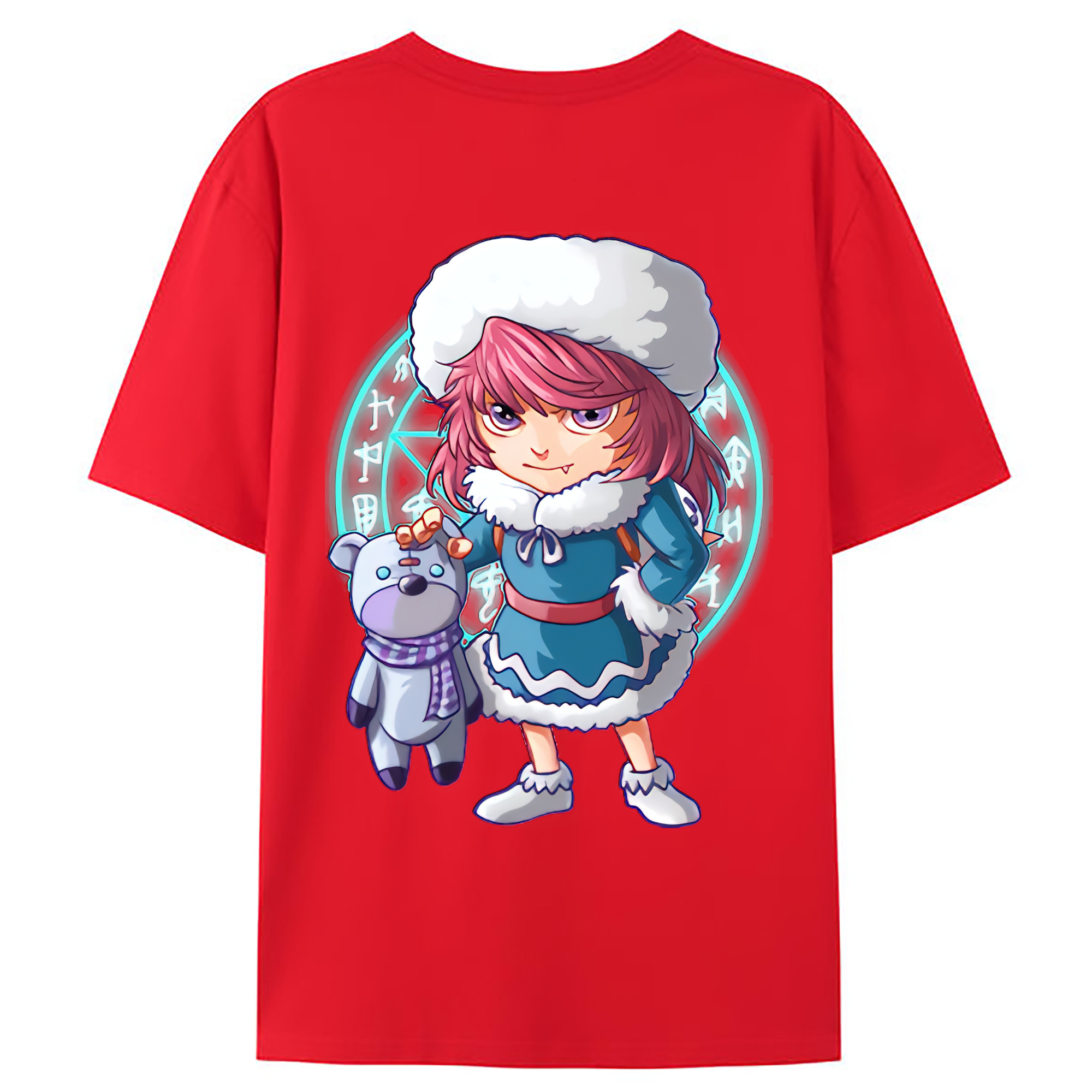 （画像用） リーグ・オブ・レジェンド League of Legends LOL レディース半袖Tシャツ(バックプリント)