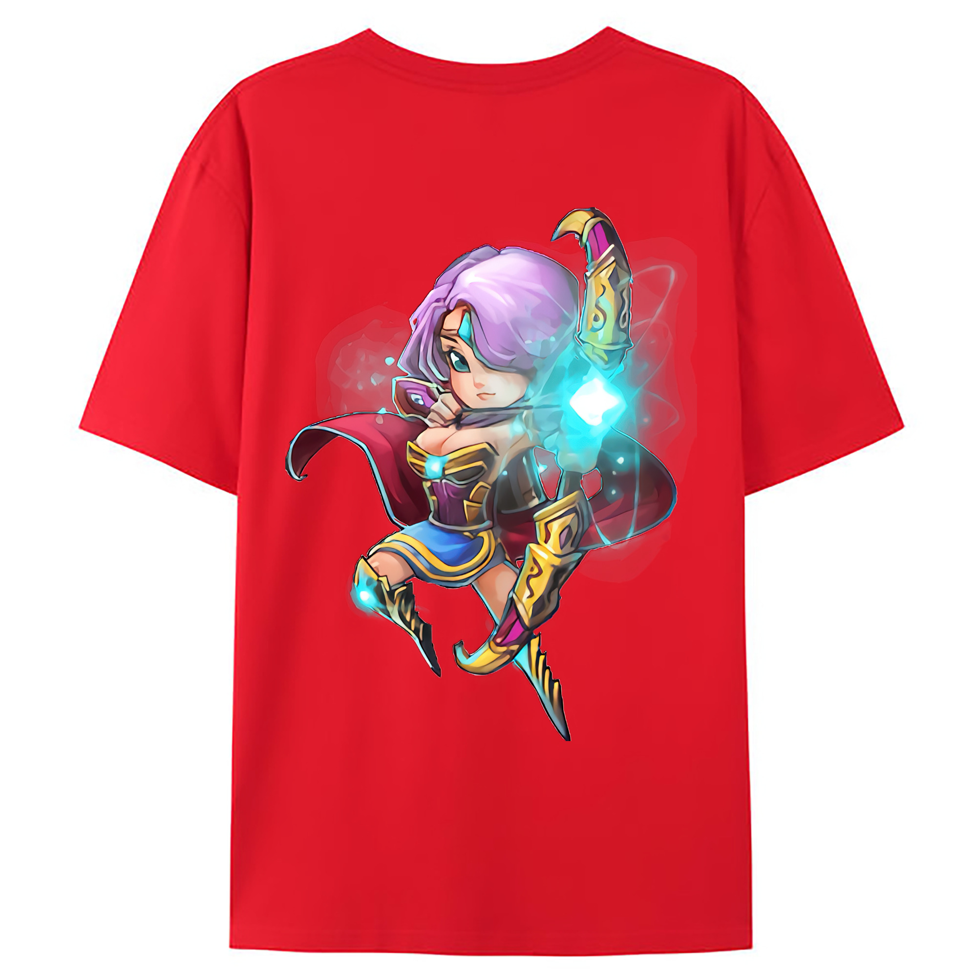 （画像用） リーグ・オブ・レジェンド League of Legends LOL レディース半袖Tシャツ(バックプリント)