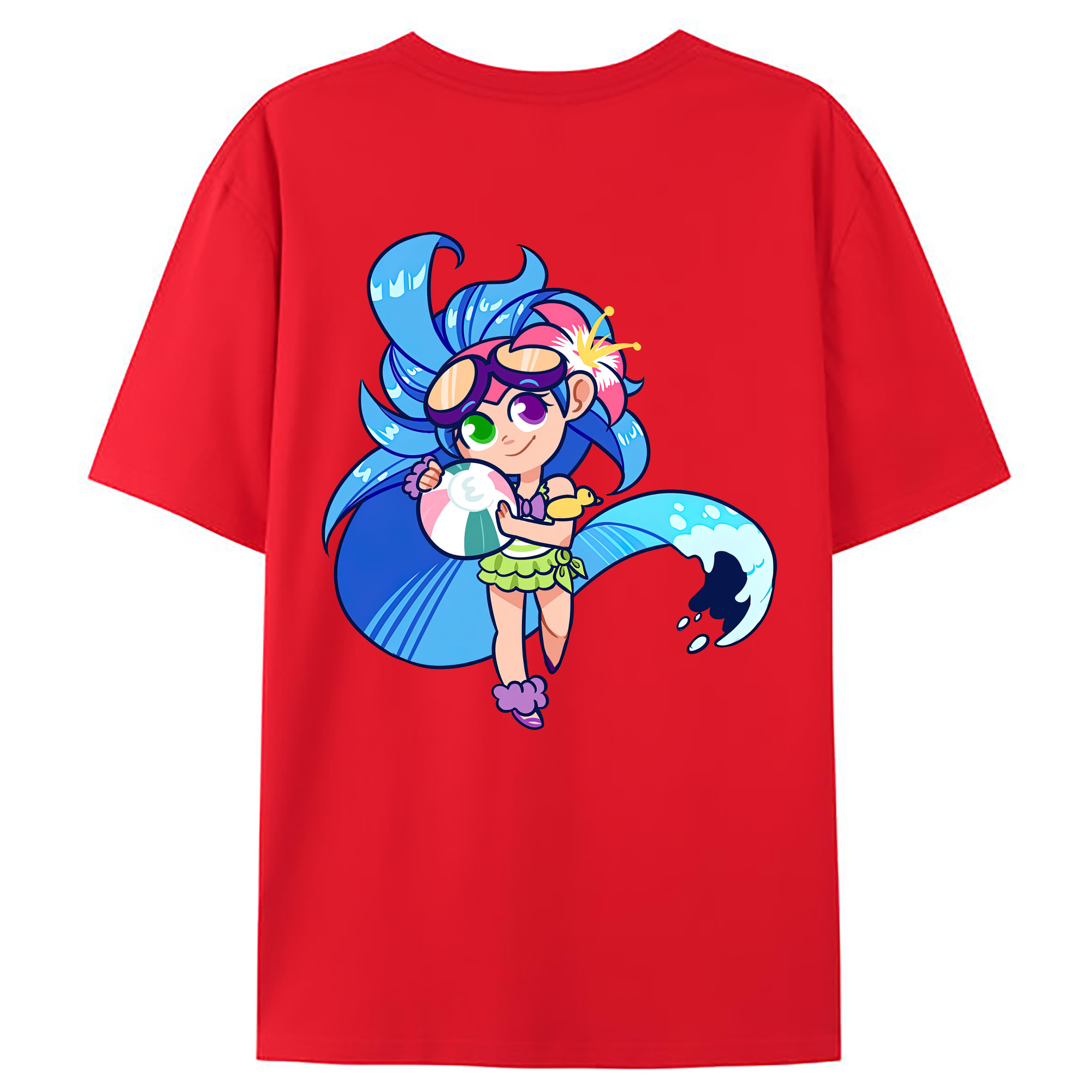 （画像用） リーグ・オブ・レジェンド League of Legends LOL レディース半袖Tシャツ(バックプリント)
