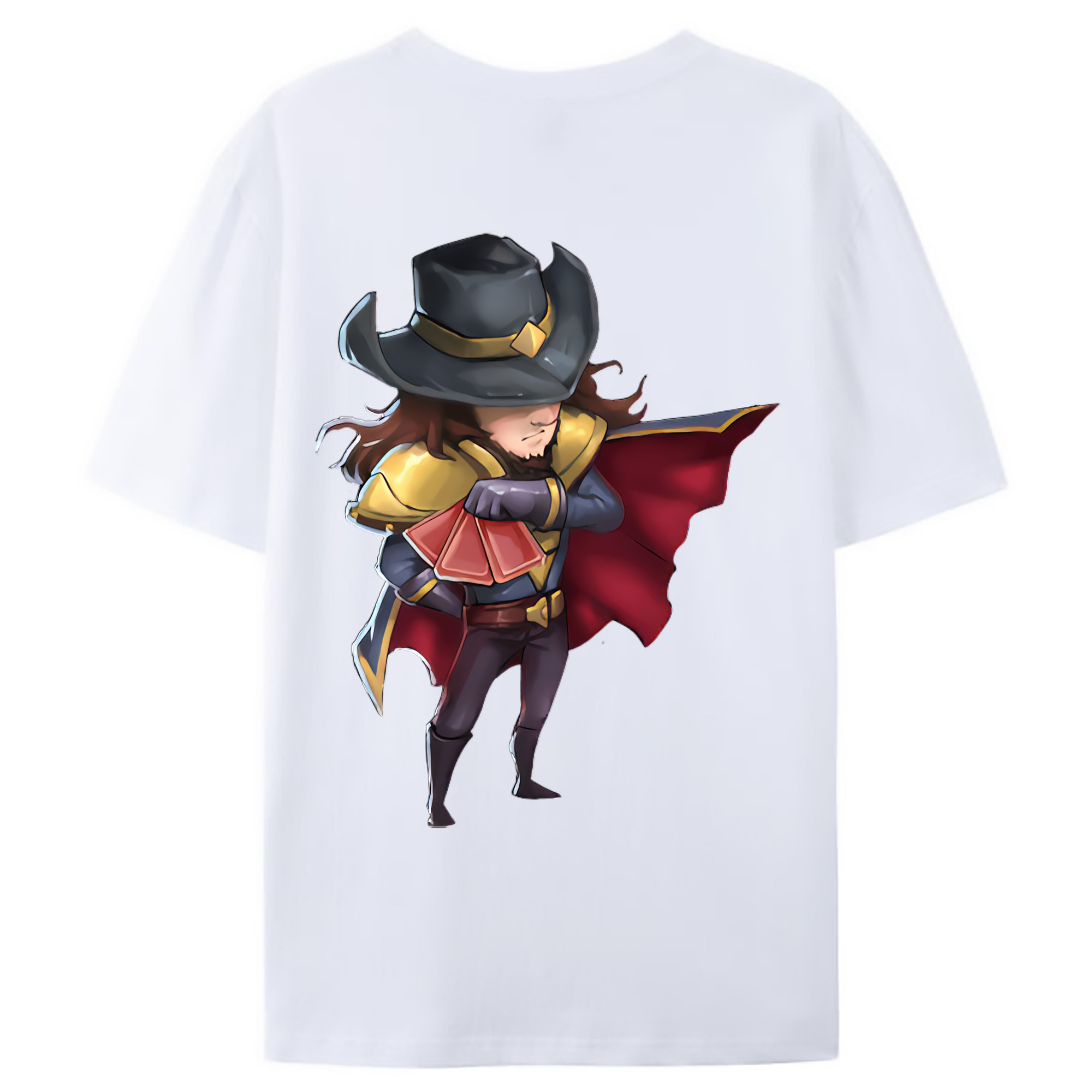 （画像用） リーグ・オブ・レジェンド League of Legends LOL レディース半袖Tシャツ(バックプリント)