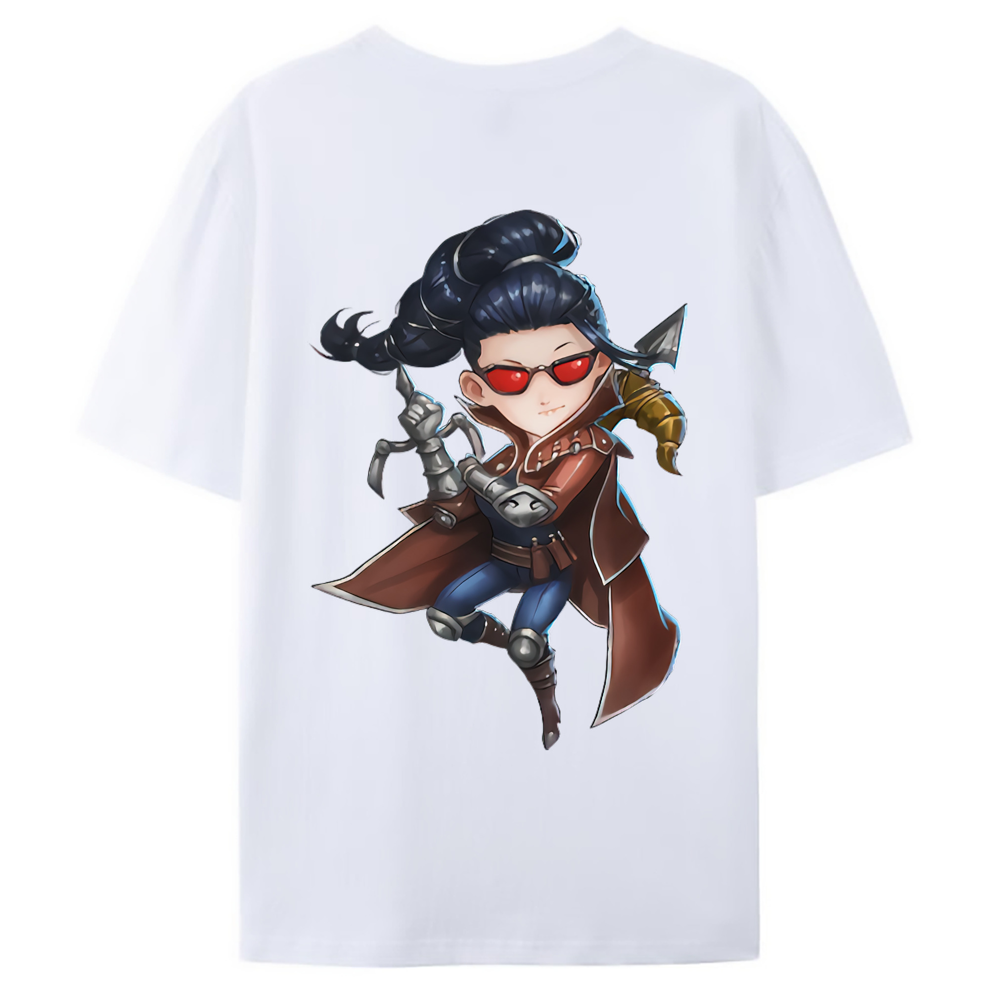 （画像用） リーグ・オブ・レジェンド League of Legends LOL レディース半袖Tシャツ(バックプリント)
