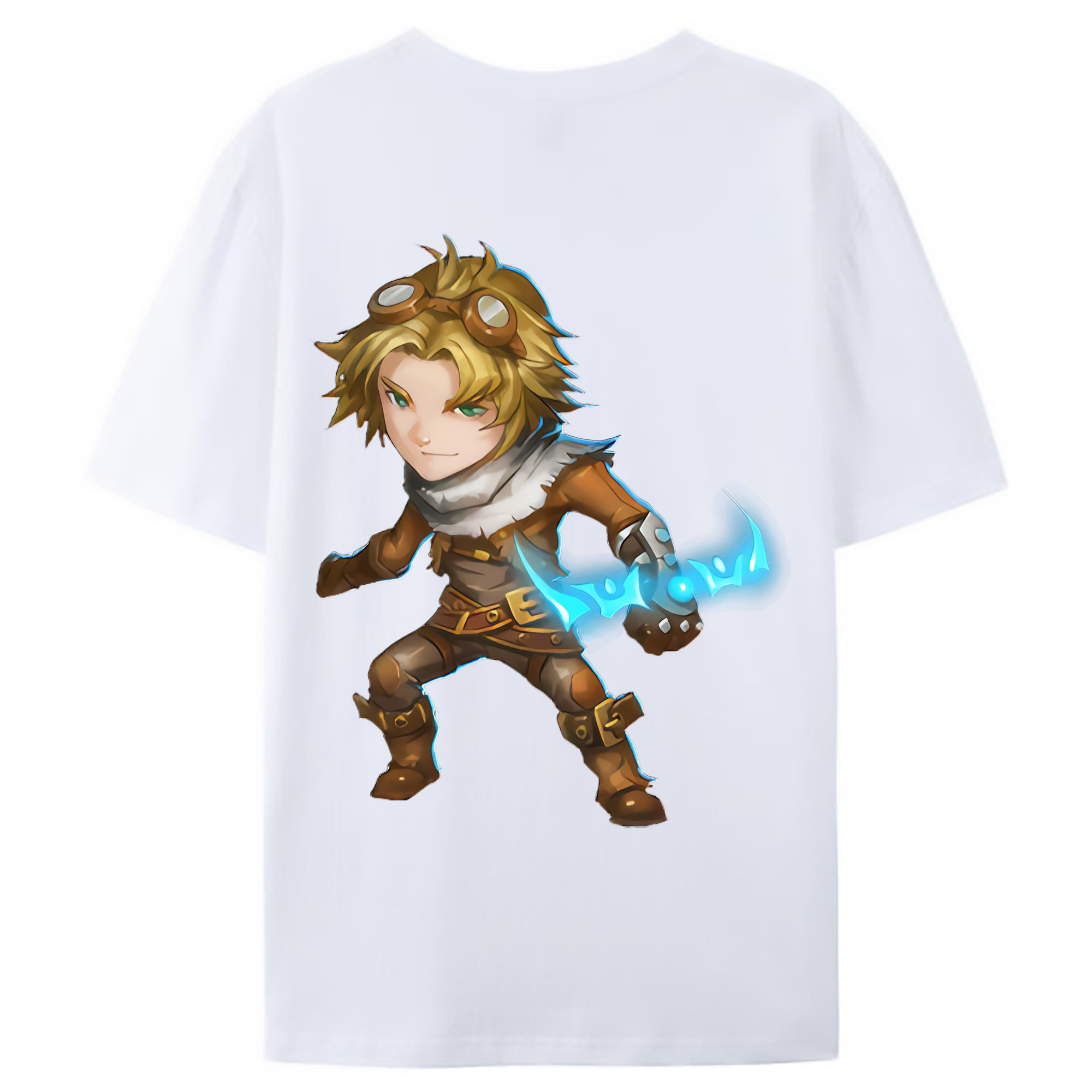 （画像用） リーグ・オブ・レジェンド League of Legends LOL レディース半袖Tシャツ(バックプリント)