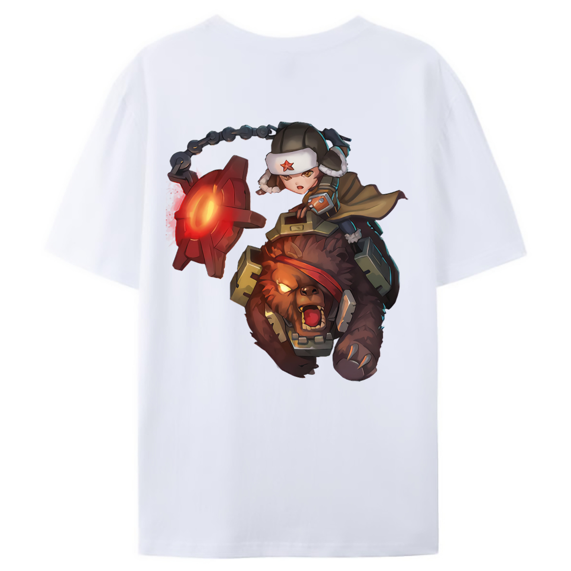 （画像用） リーグ・オブ・レジェンド League of Legends LOL レディース半袖Tシャツ(バックプリント)