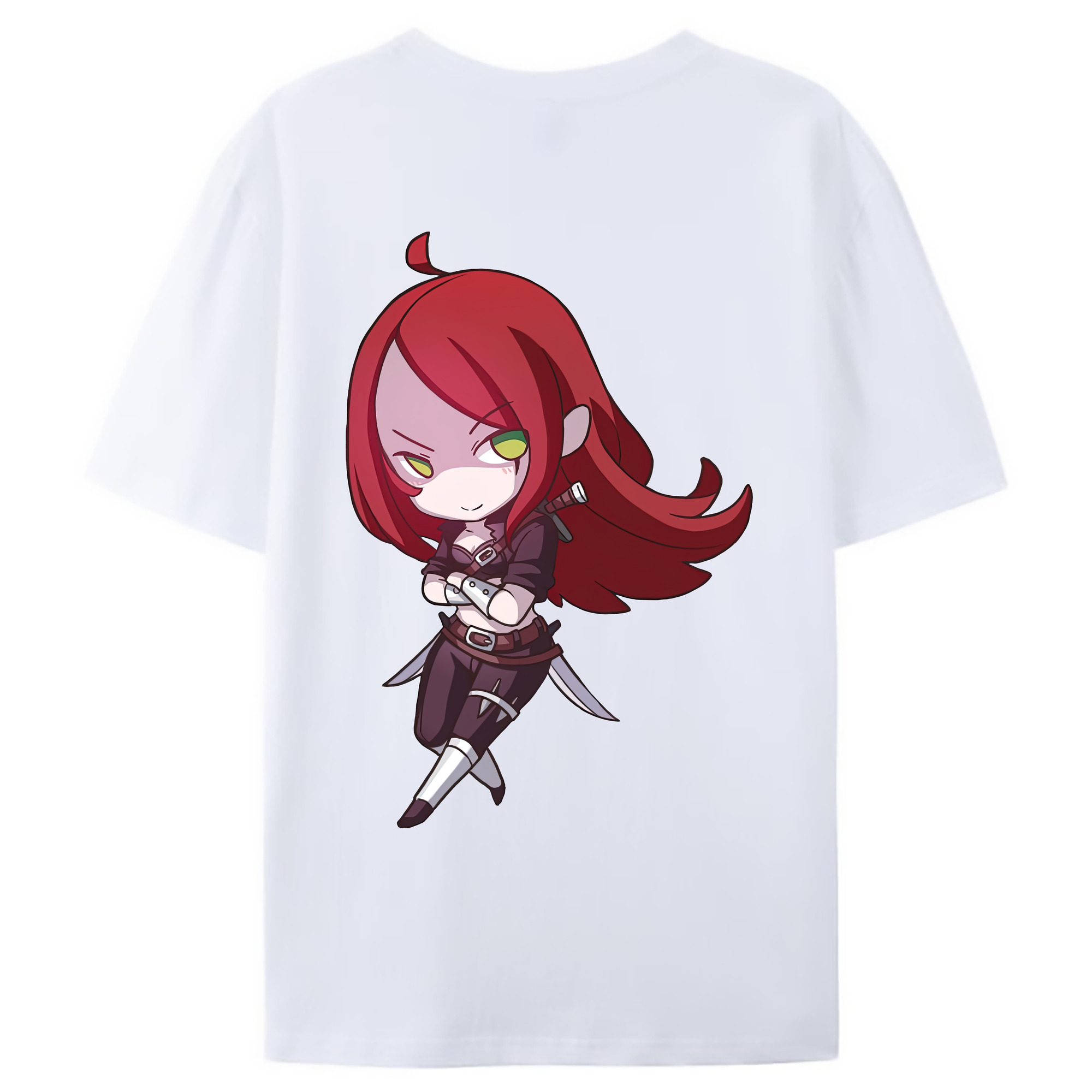 （画像用） リーグ・オブ・レジェンド League of Legends LOL レディース半袖Tシャツ(バックプリント)