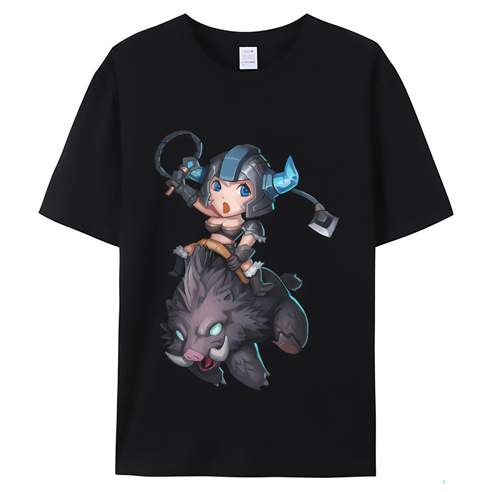 （画像用） リーグ・オブ・レジェンド League of Legends LOL レディースカジュアルプリントTシャツ（綿100％）