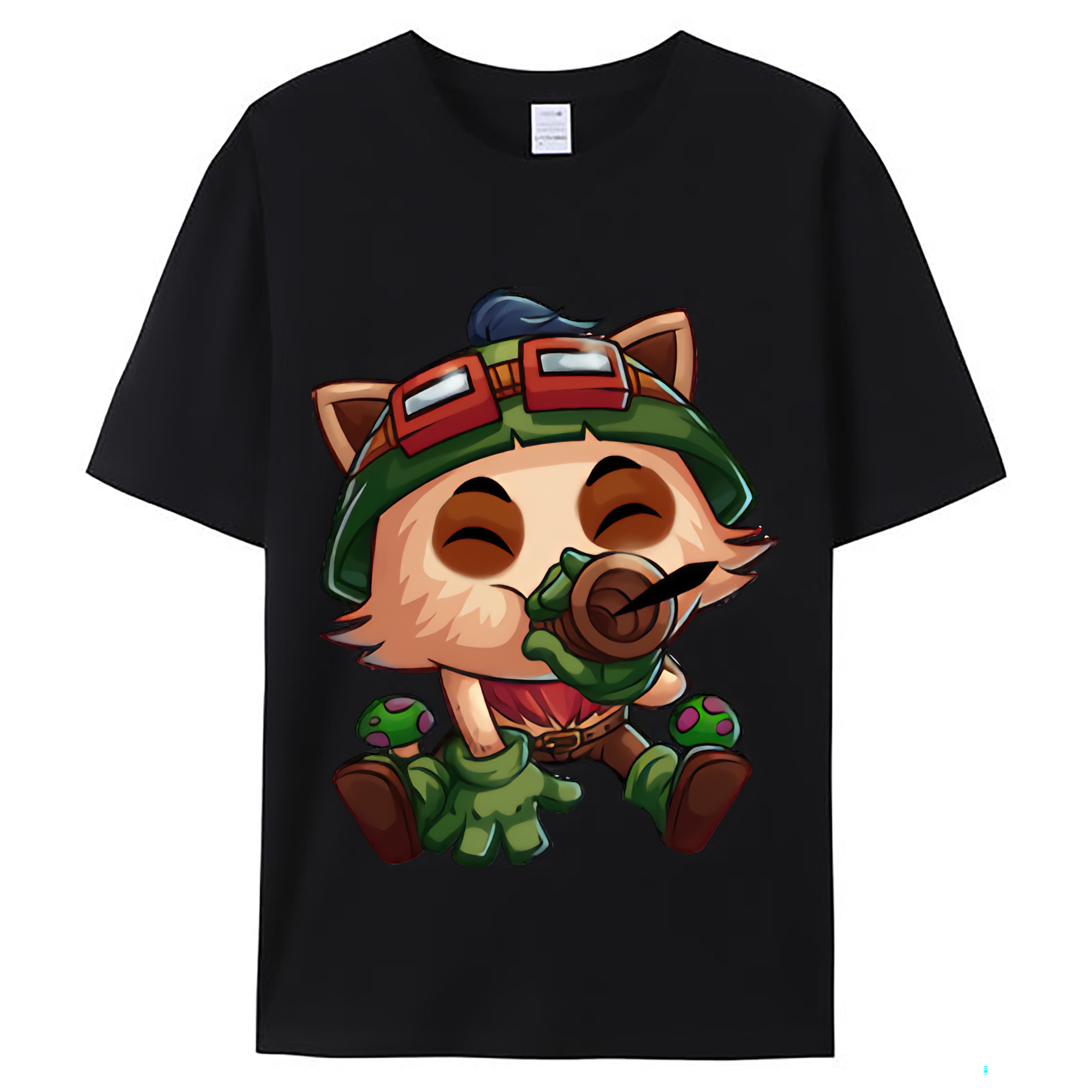 （画像用） リーグ・オブ・レジェンド League of Legends LOL レディースカジュアルプリントTシャツ（綿100％）