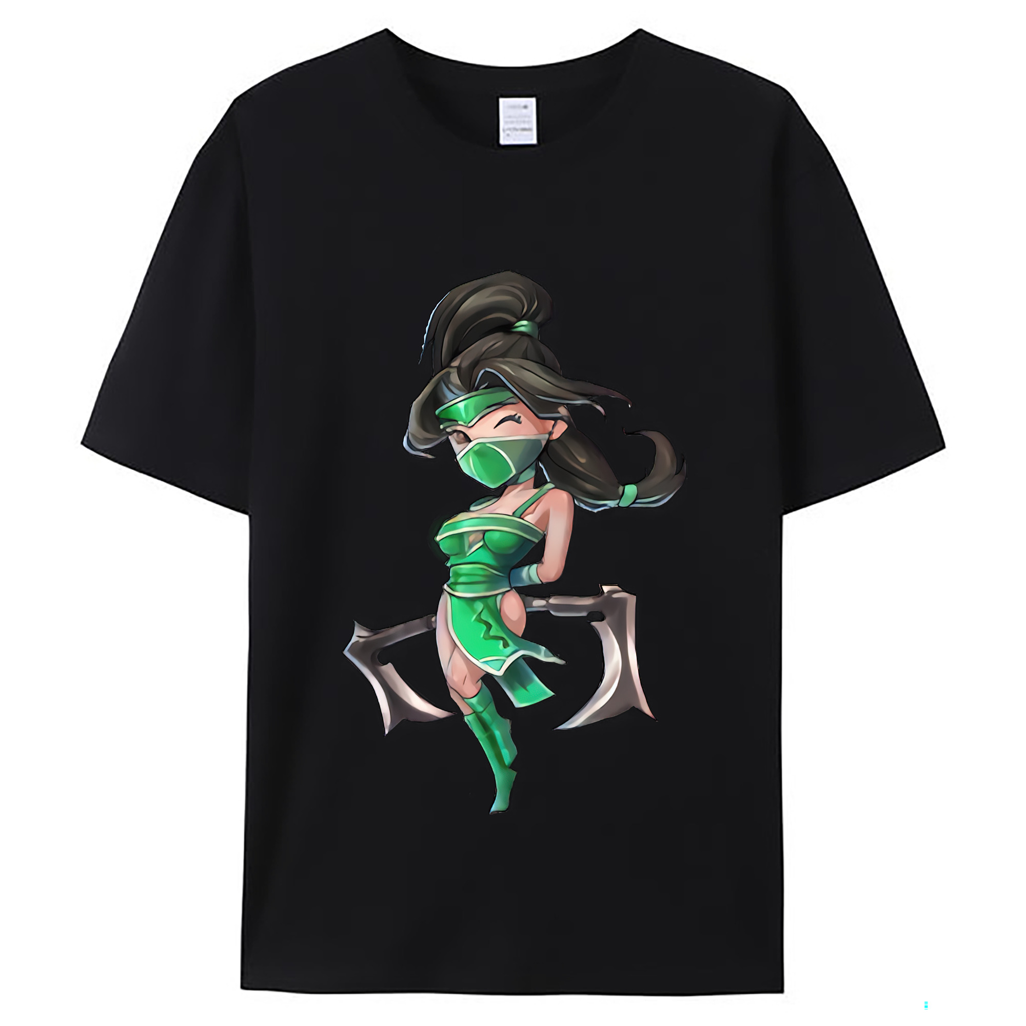 （画像用） リーグ・オブ・レジェンド League of Legends LOL レディースカジュアルプリントTシャツ（綿100％）