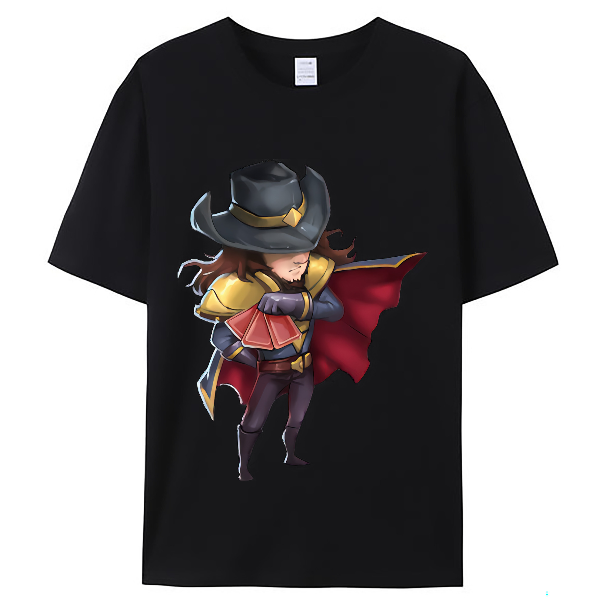 （画像用） リーグ・オブ・レジェンド League of Legends LOL レディースカジュアルプリントTシャツ（綿100％）
