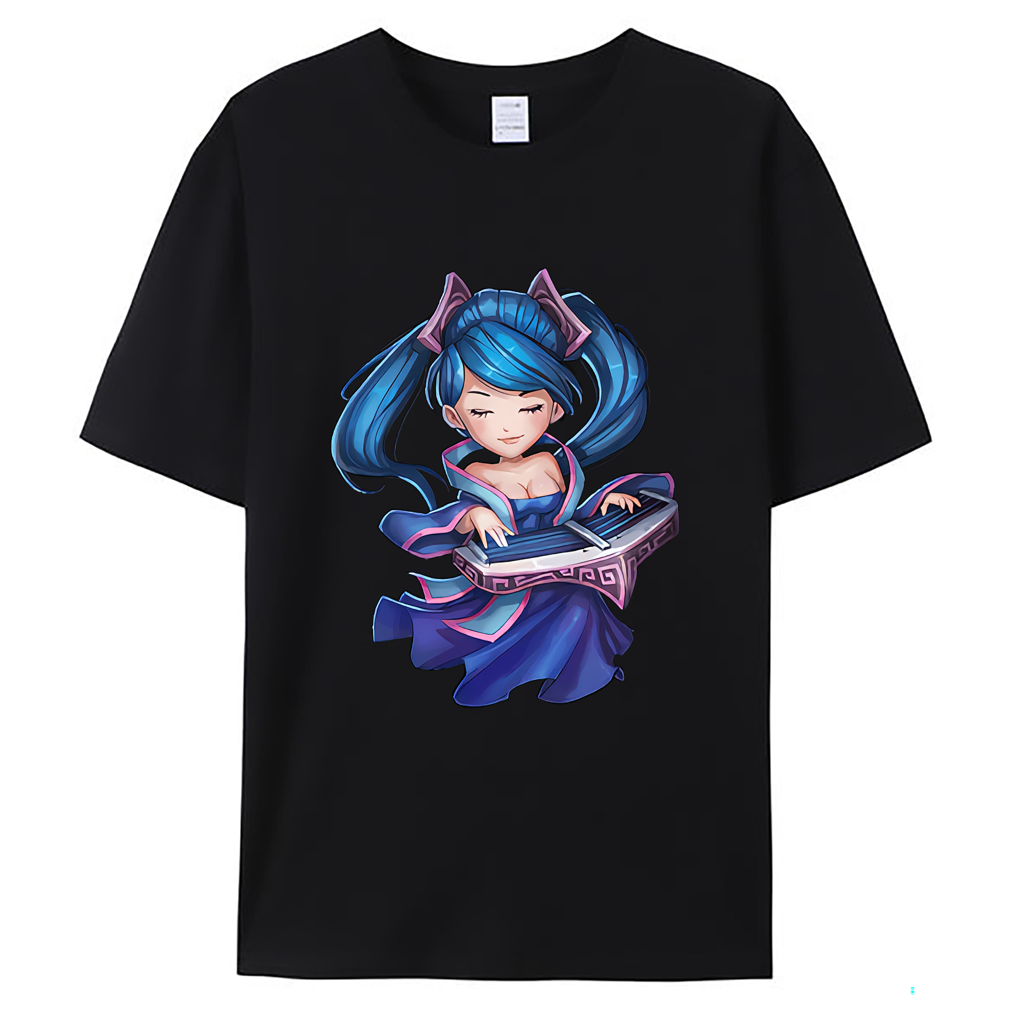 （画像用） リーグ・オブ・レジェンド League of Legends LOL レディースカジュアルプリントTシャツ（綿100％）