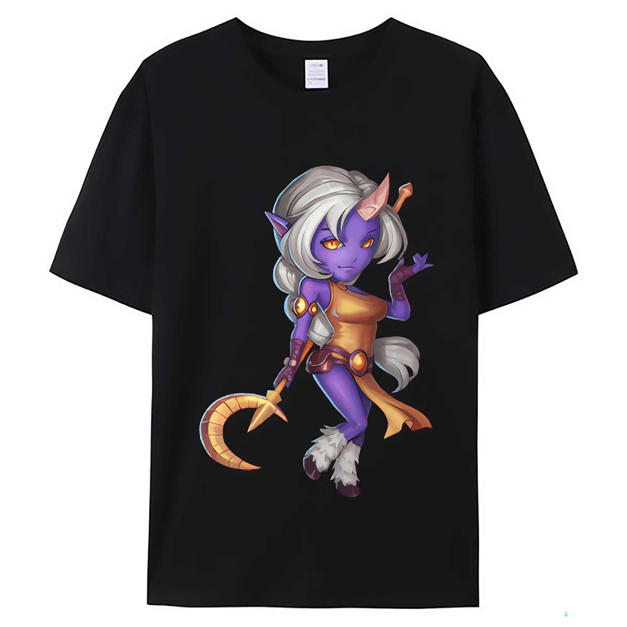 （画像用） リーグ・オブ・レジェンド League of Legends LOL レディースカジュアルプリントTシャツ（綿100％）