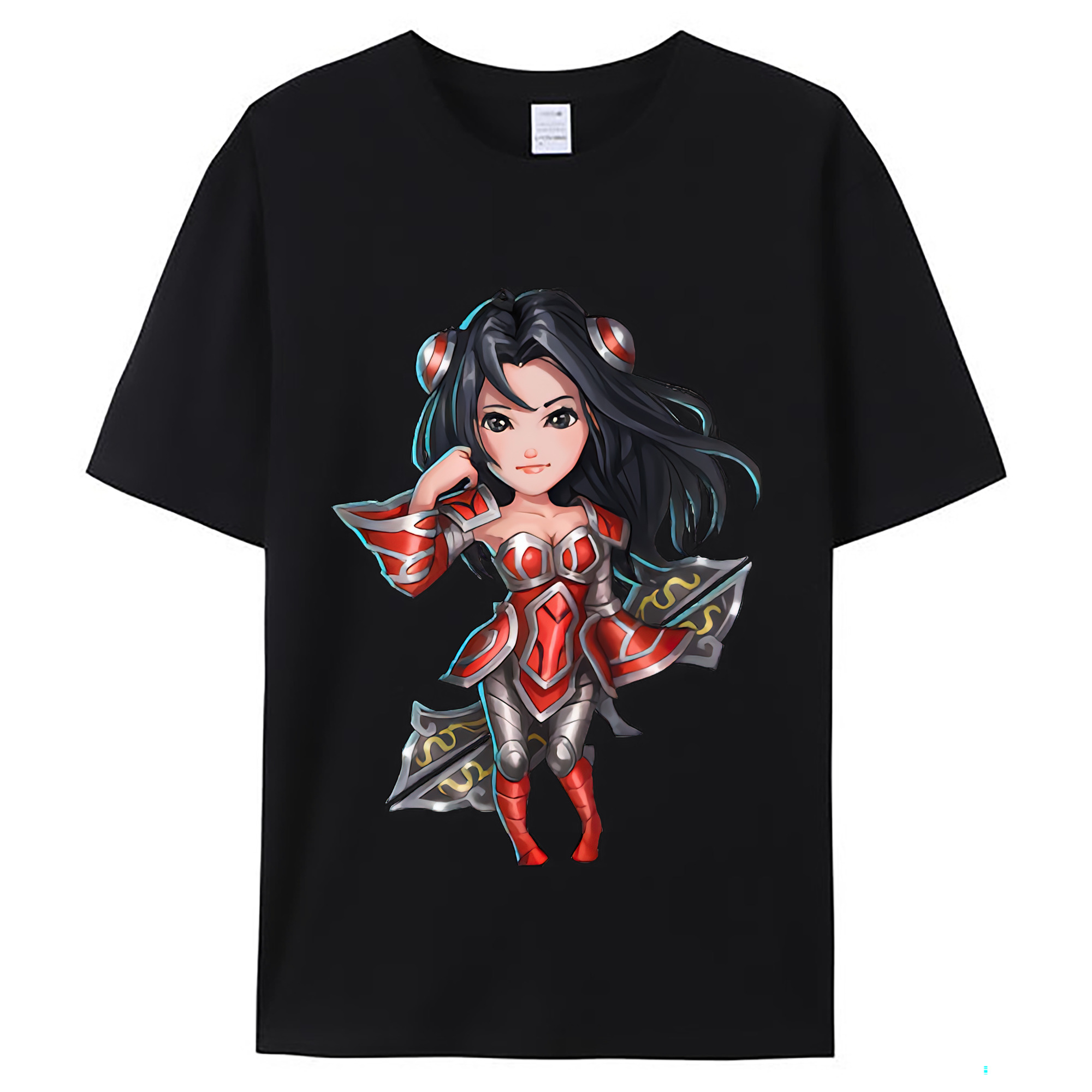 （画像用） リーグ・オブ・レジェンド League of Legends LOL レディースカジュアルプリントTシャツ（綿100％）