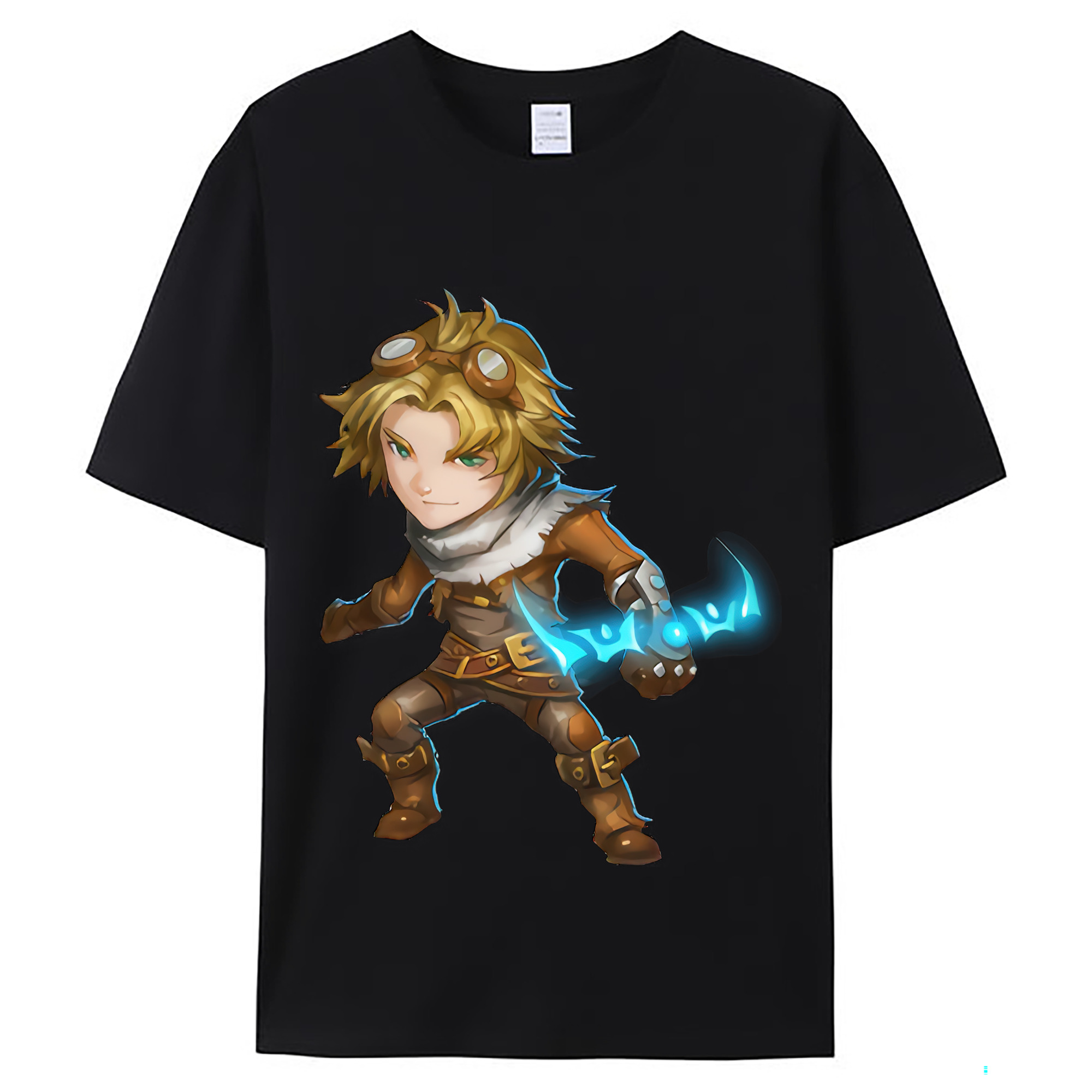 （画像用） リーグ・オブ・レジェンド League of Legends LOL レディースカジュアルプリントTシャツ（綿100％）