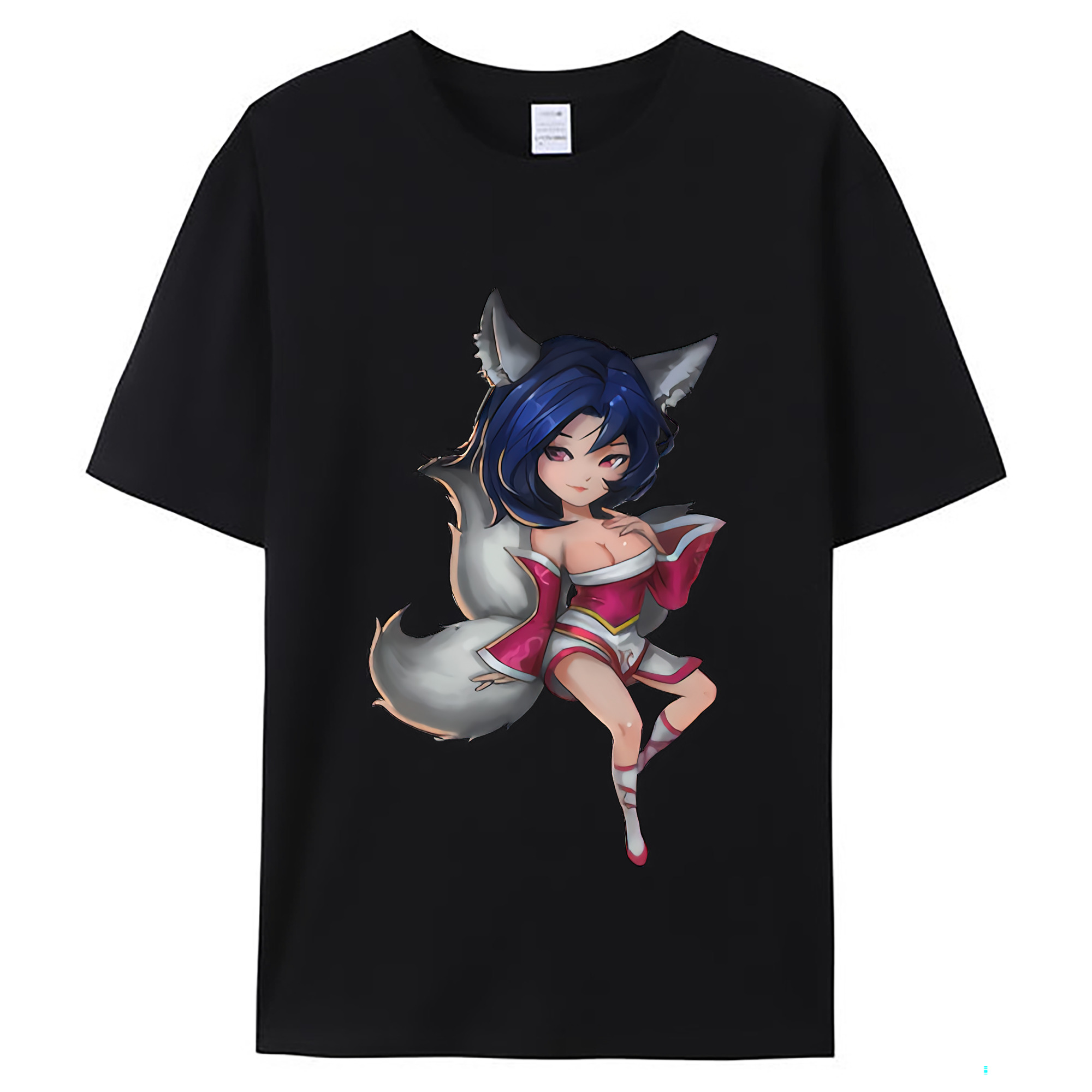 （画像用） リーグ・オブ・レジェンド League of Legends LOL レディースカジュアルプリントTシャツ（綿100％）