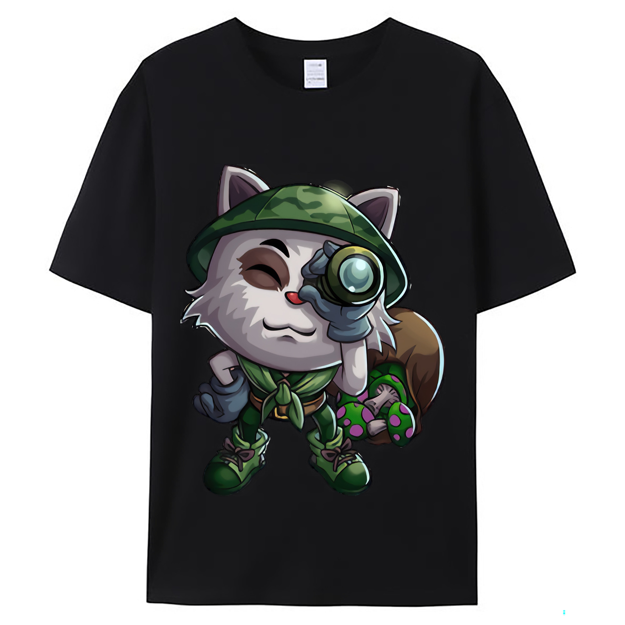（画像用） リーグ・オブ・レジェンド League of Legends LOL レディースカジュアルプリントTシャツ（綿100％）
