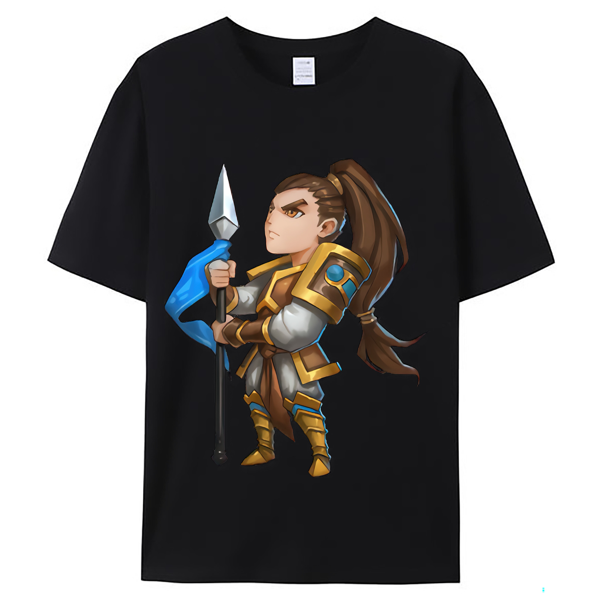 （画像用） リーグ・オブ・レジェンド League of Legends LOL レディースカジュアルプリントTシャツ（綿100％）