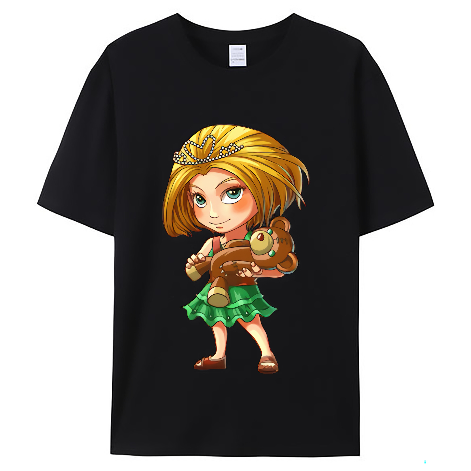 （画像用） リーグ・オブ・レジェンド League of Legends LOL レディースカジュアルプリントTシャツ（綿100％）