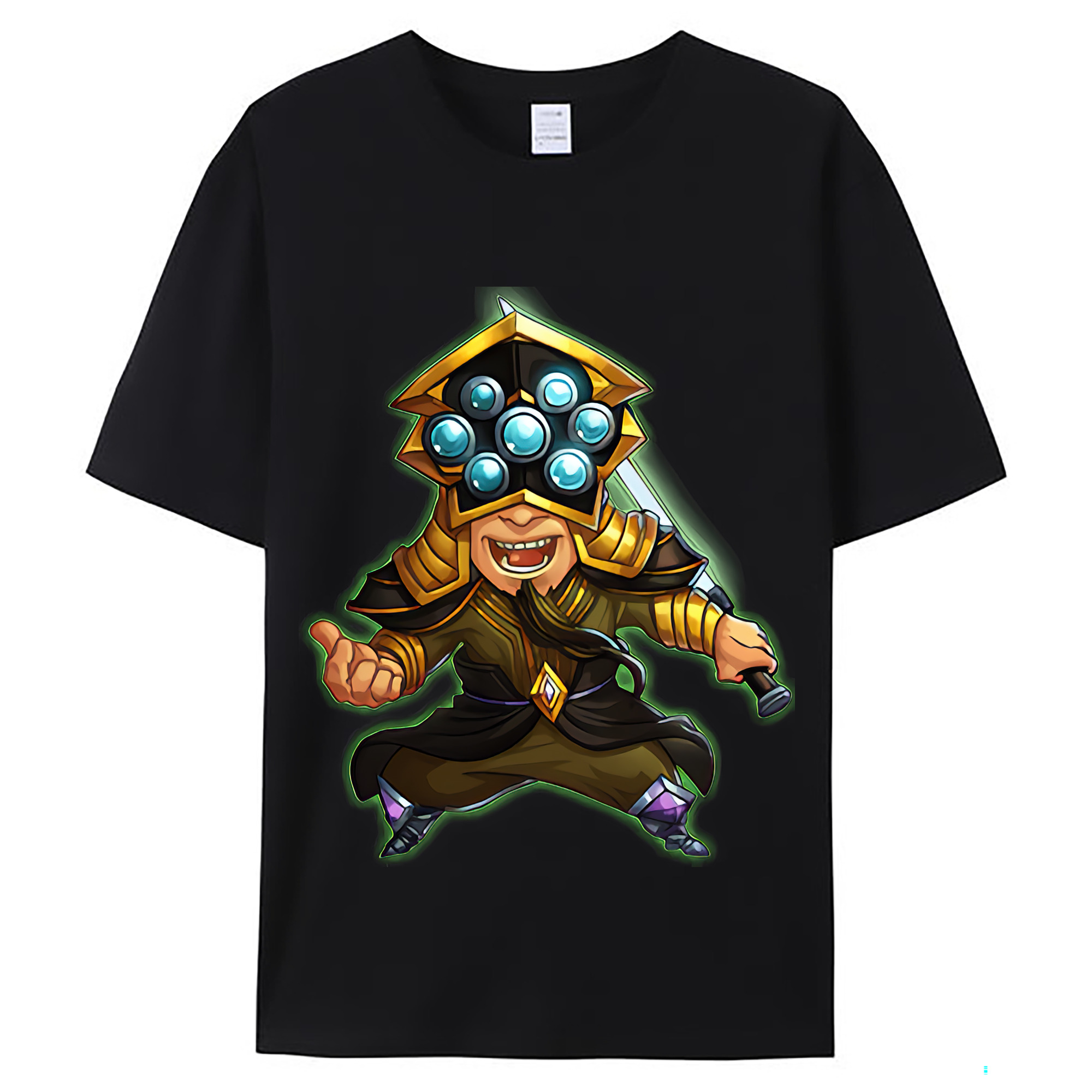 （画像用） リーグ・オブ・レジェンド League of Legends LOL レディースカジュアルプリントTシャツ（綿100％）