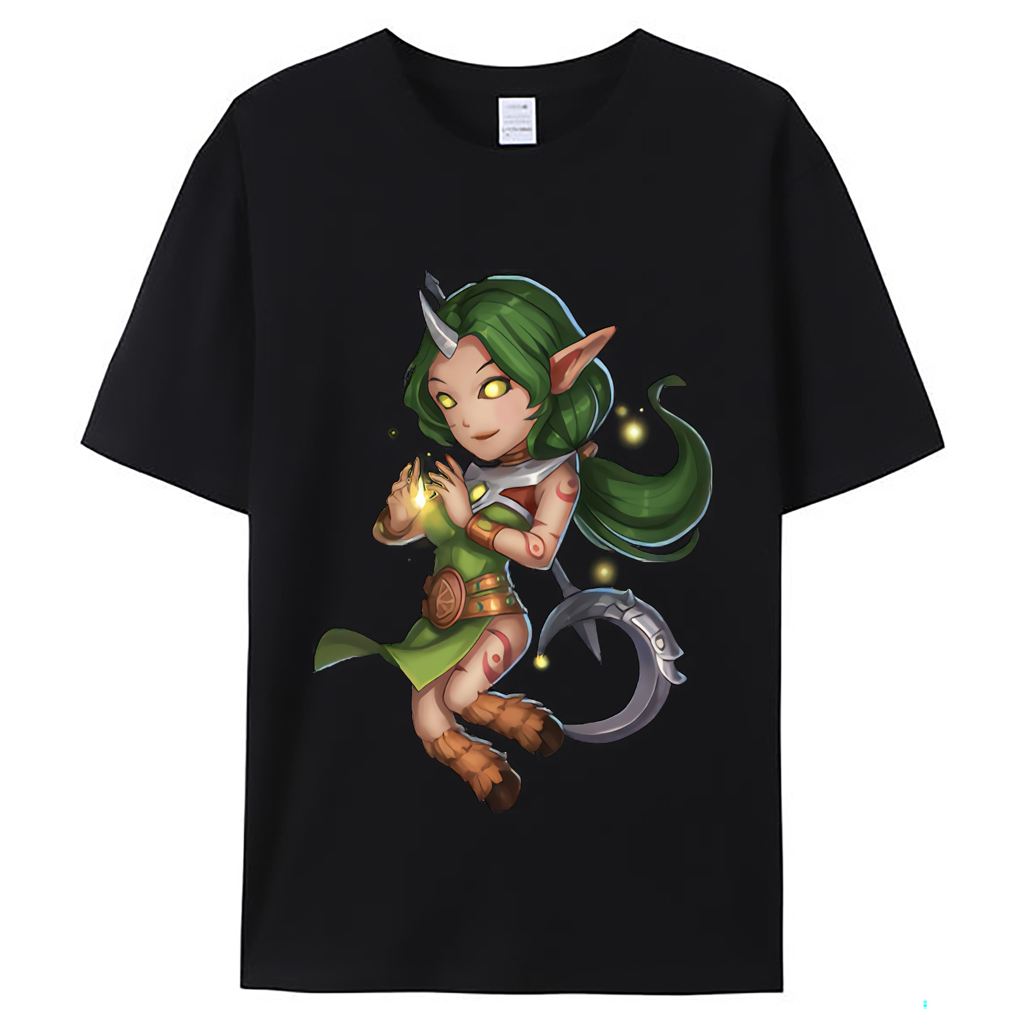 （画像用） リーグ・オブ・レジェンド League of Legends LOL レディースカジュアルプリントTシャツ（綿100％）