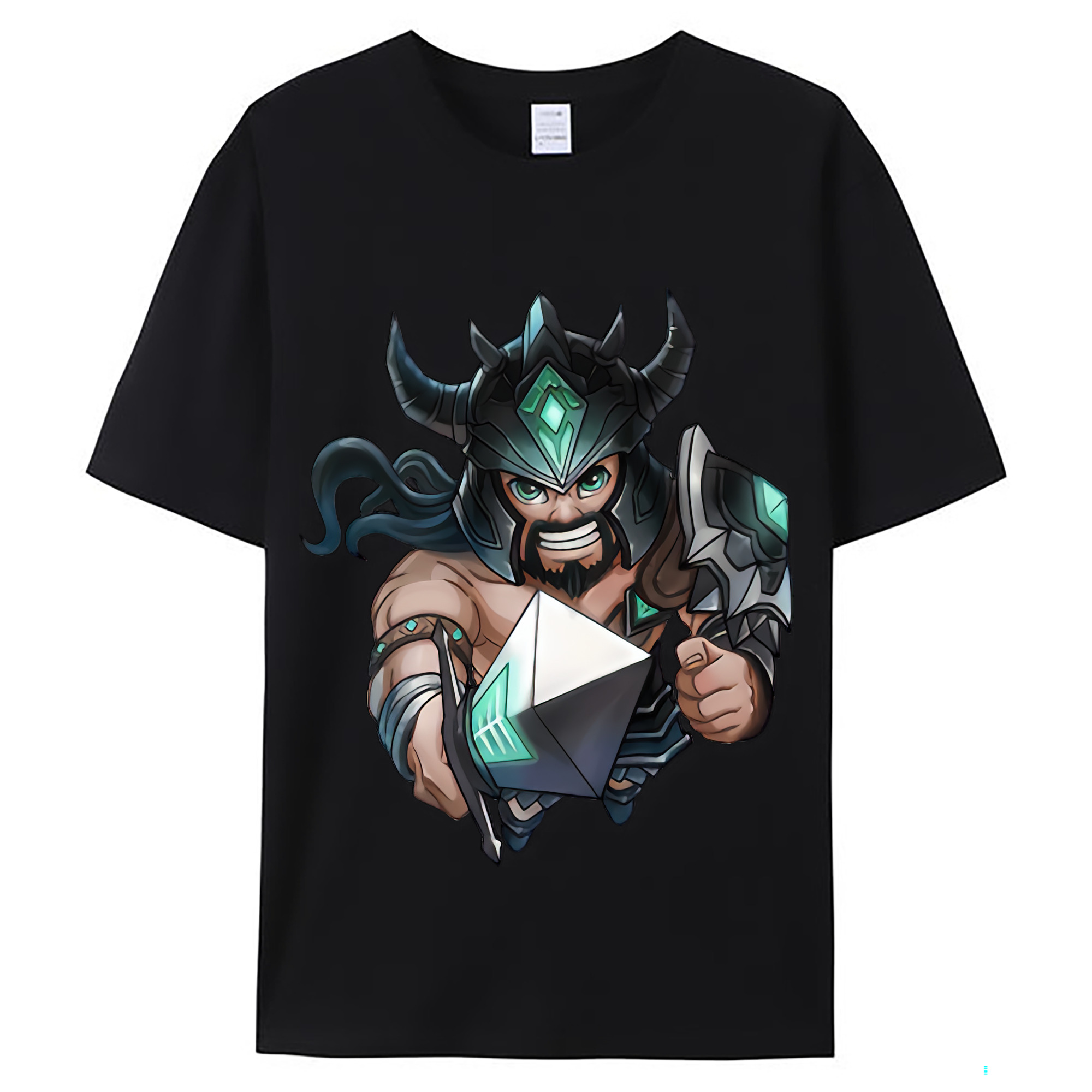 （画像用） リーグ・オブ・レジェンド League of Legends LOL レディースカジュアルプリントTシャツ（綿100％）