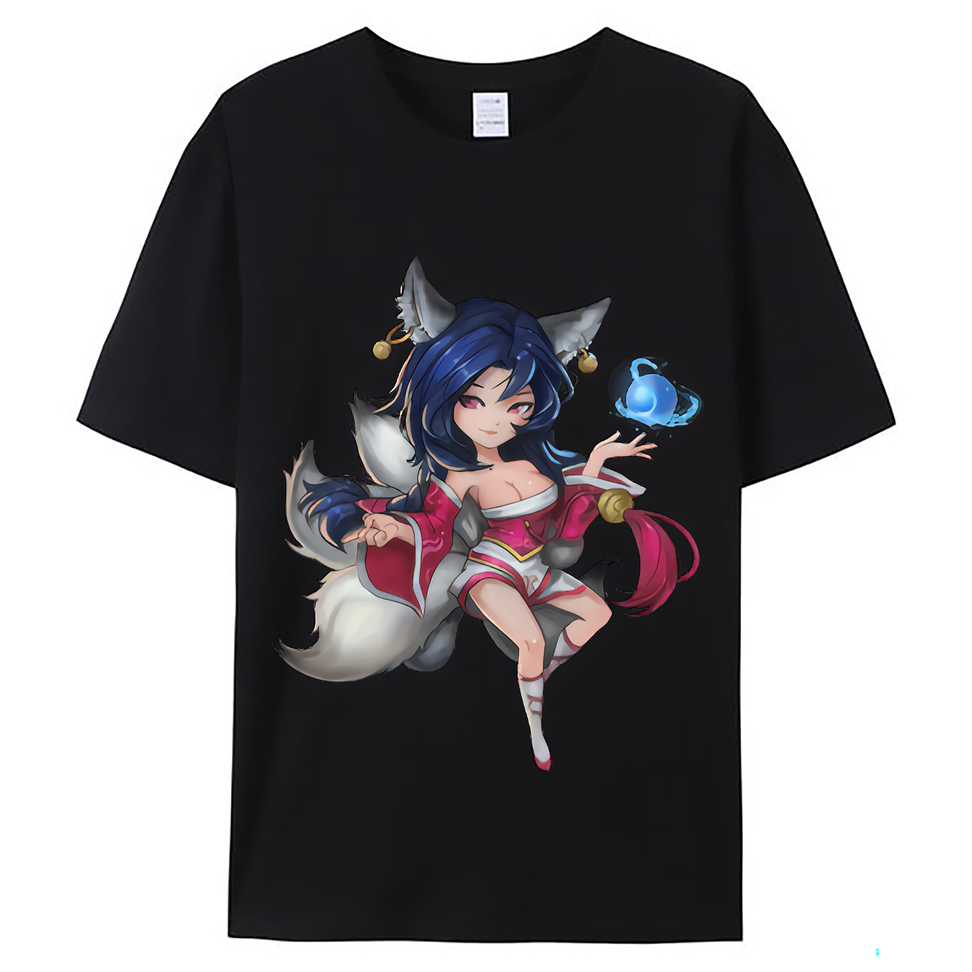 （画像用） リーグ・オブ・レジェンド League of Legends LOL レディースカジュアルプリントTシャツ（綿100％）