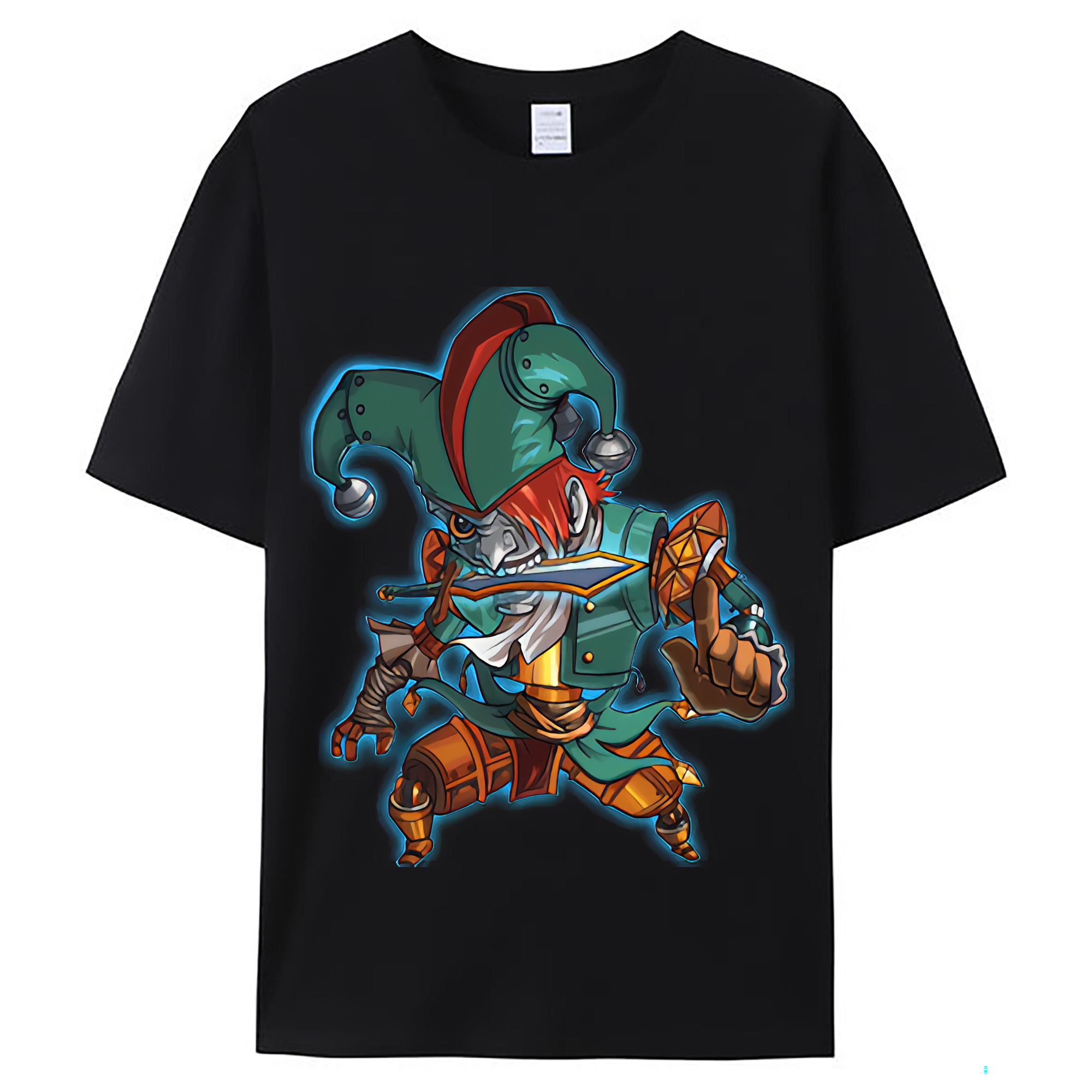 （画像用） リーグ・オブ・レジェンド League of Legends LOL レディースカジュアルプリントTシャツ（綿100％）