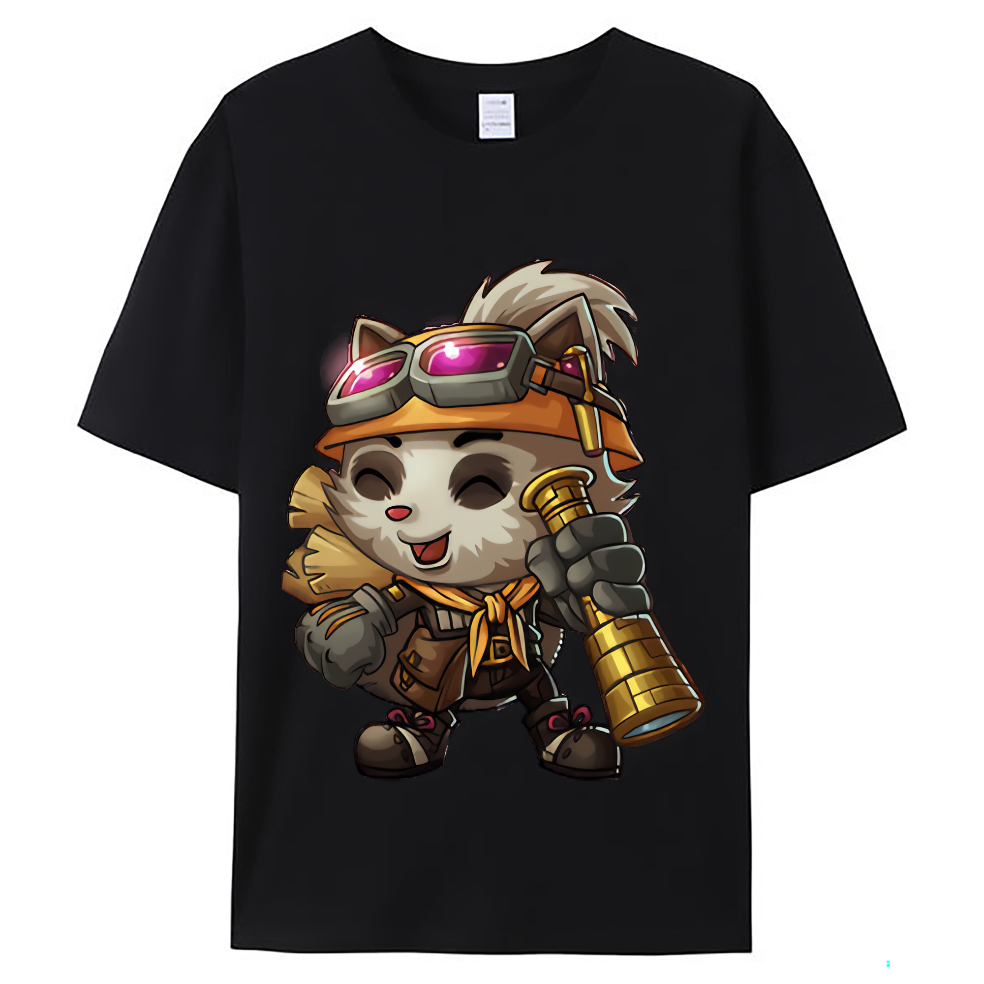 （画像用） リーグ・オブ・レジェンド League of Legends LOL レディースカジュアルプリントTシャツ（綿100％）